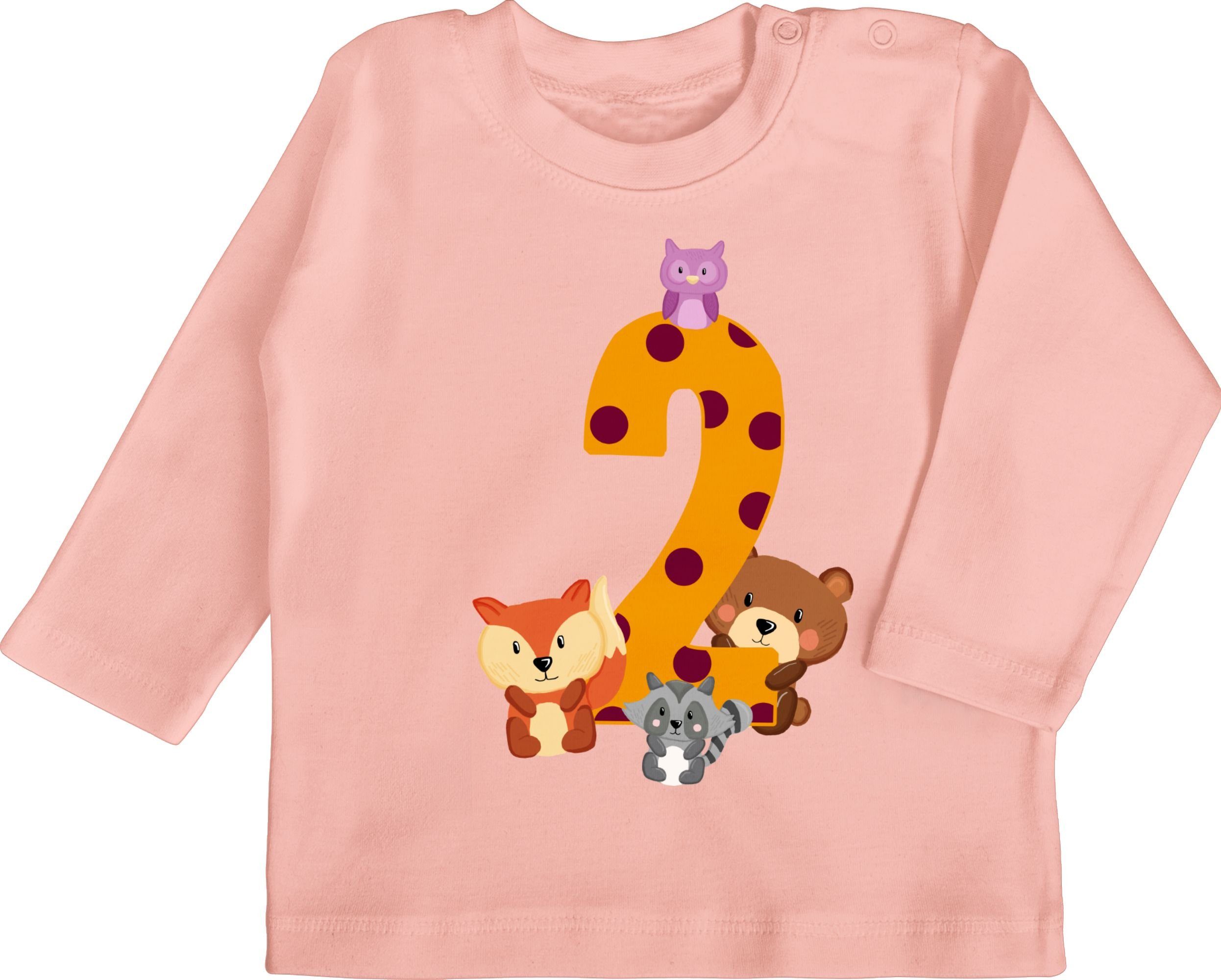 T-Shirt Zwei Waldtiere