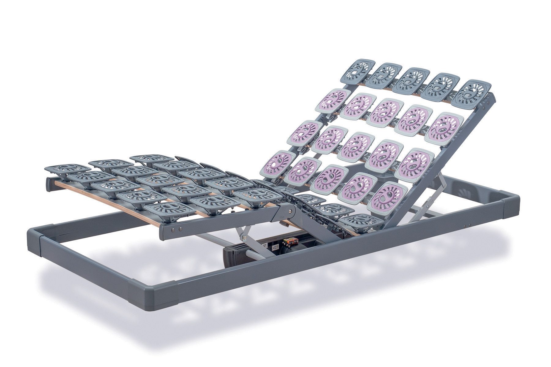 Tellerlattenrost mit Motor TEMPUR® Systemrahmen Lattenrost Premium Flex 2000, Tempur
