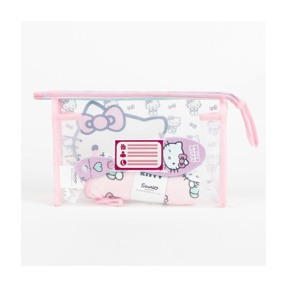 Hello Kitty Kulturbeutel Hello Kitty Reinheitspaket-Set – süßes Pflegeset für Kinder