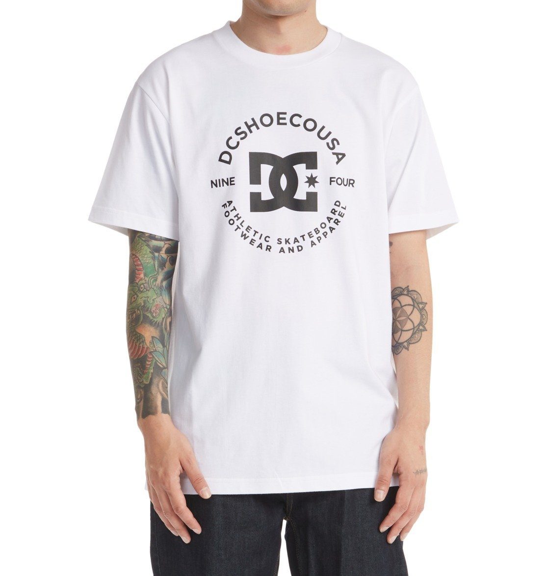 DC DC White Shoes Star Pilot T-Shirt