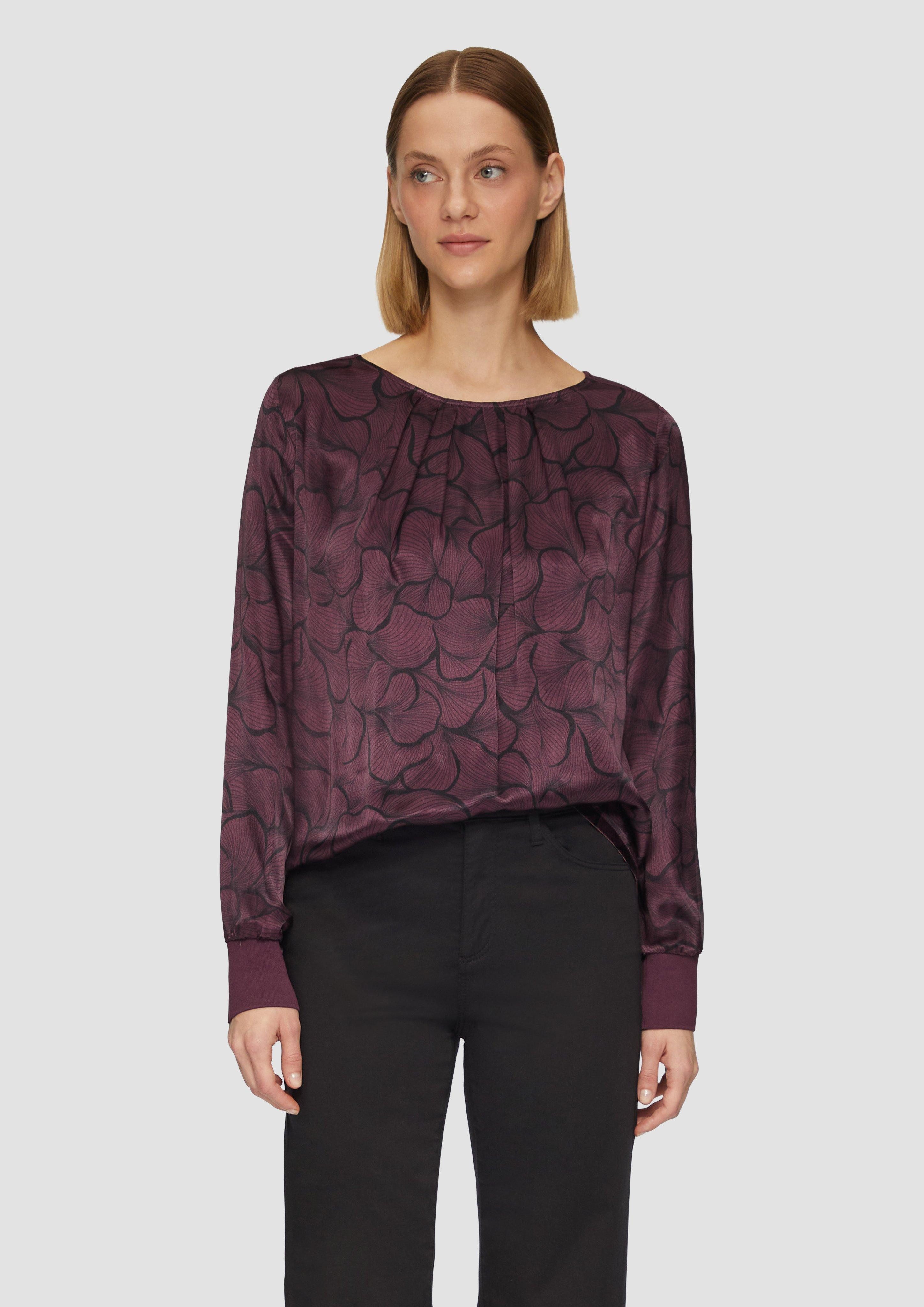 s.Oliver BLACK LABEL Langarmshirt Shirt im günstig online kaufen