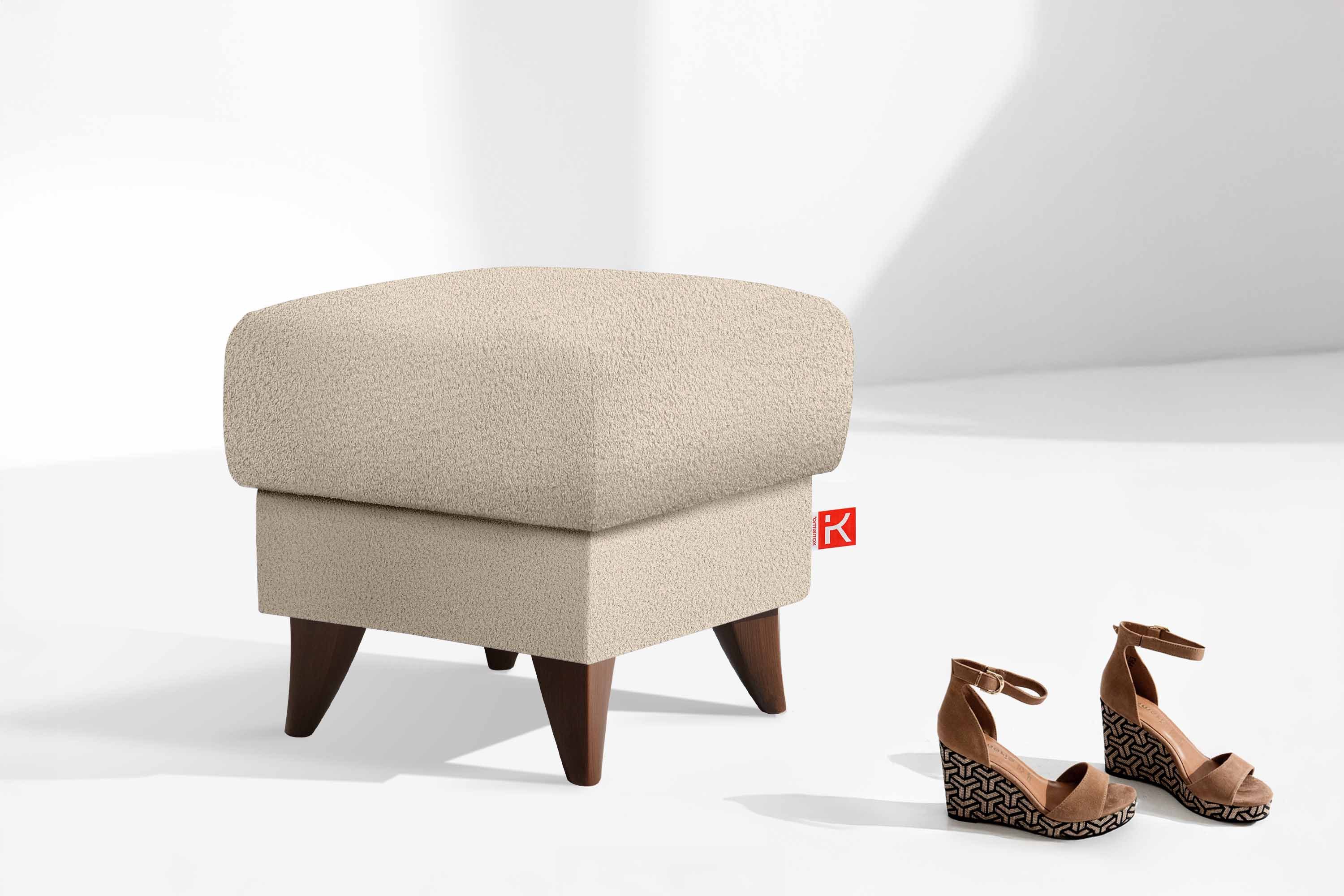 KONSIMO® Fußhocker Sitzhocker mit Stauraum GUSTAVO günstig online kaufen