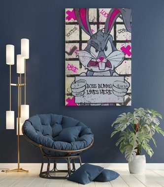 Mister-Kreativ XXL-Wandbild Convicted Bunny - Premium Wandbild, Viele Größen + Materialien, Poster + Leinwand + Acrylglas