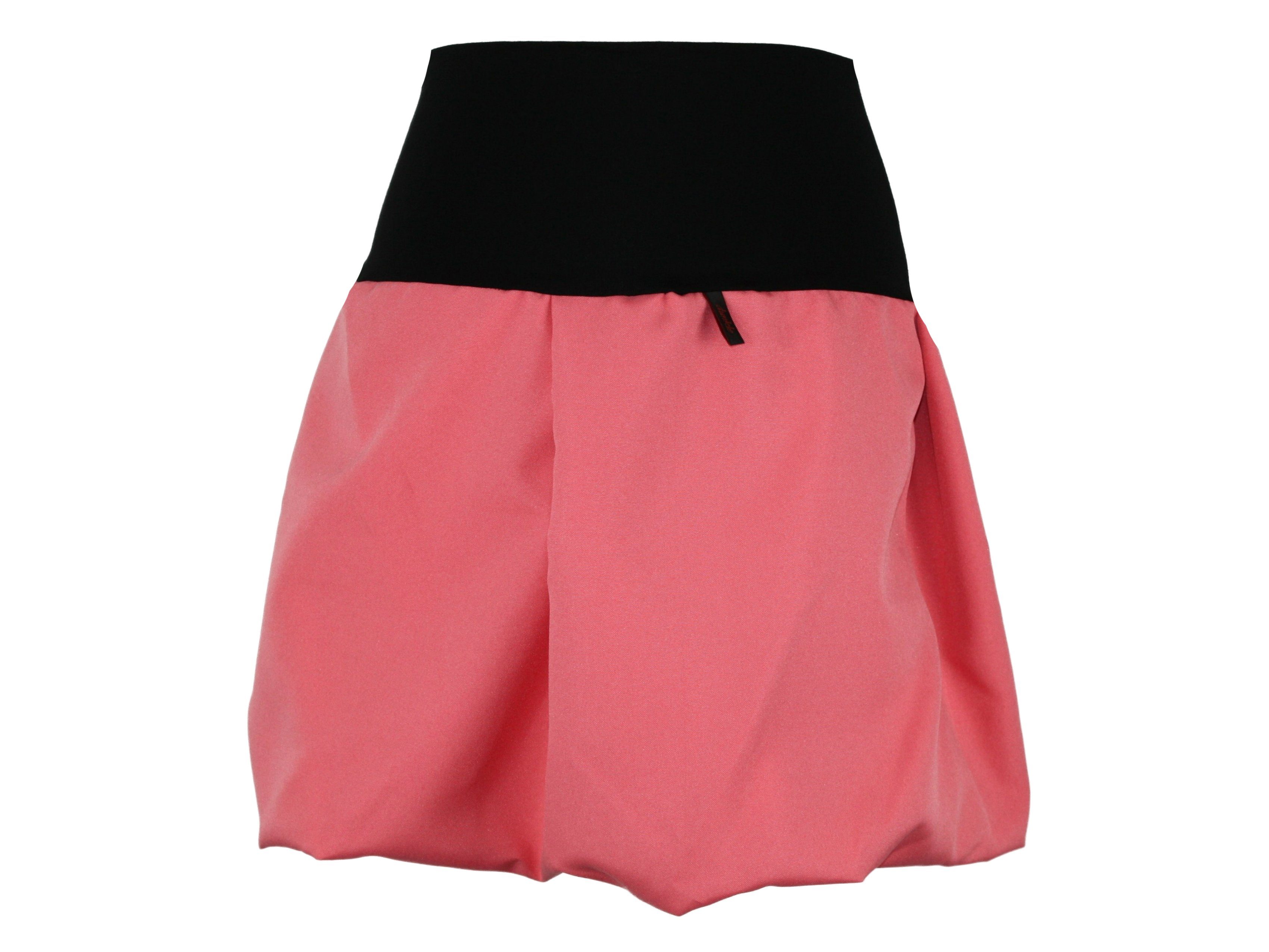dunkle design Minirock Ballonrock Rot Rosa günstig online kaufen