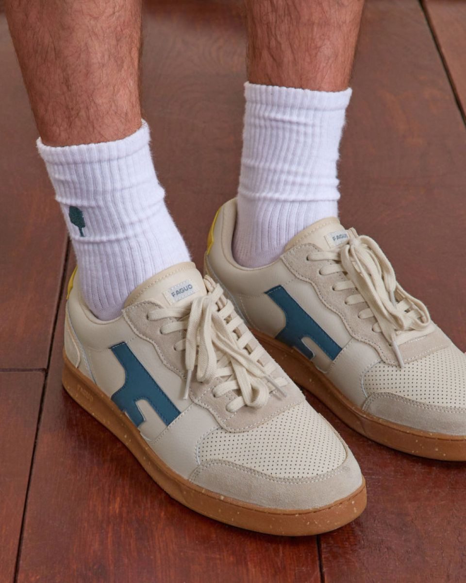 FAGUO Herren Hazel Leder Sneaker