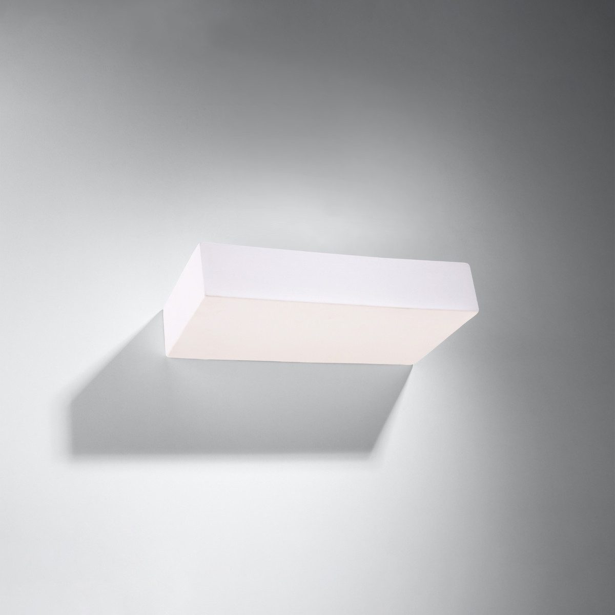 SOLLUX lighting Wandleuchte Wandleuchte Keramik Taugan, Nicht enthalten