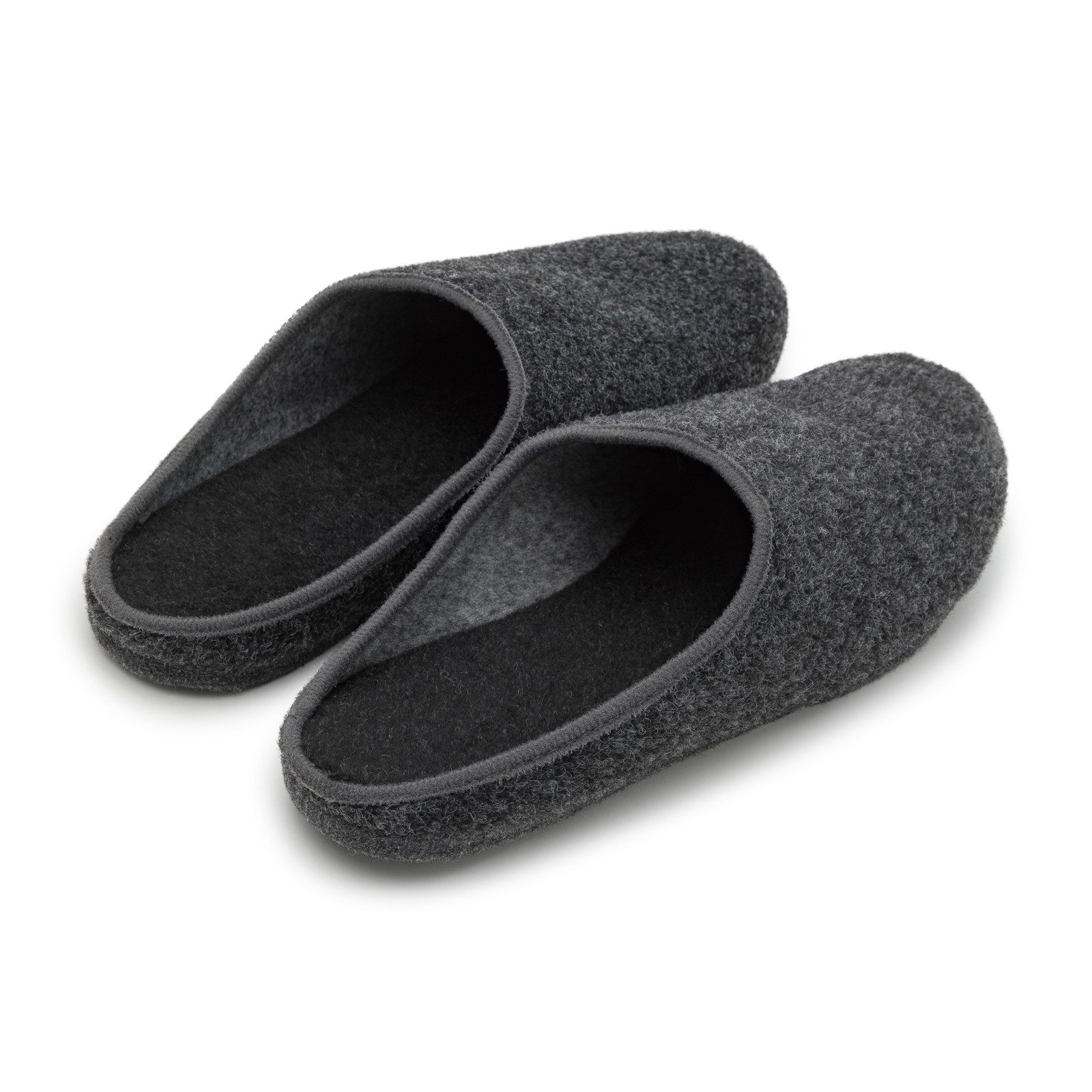 Pantoffelmann Filzpantoffeln Herren Damen Hausschuh leichte Filz Winter Filzlatschen Pantoffel (1 Paar) Filzpantoffeln, Gästepantoffel besonders leicht