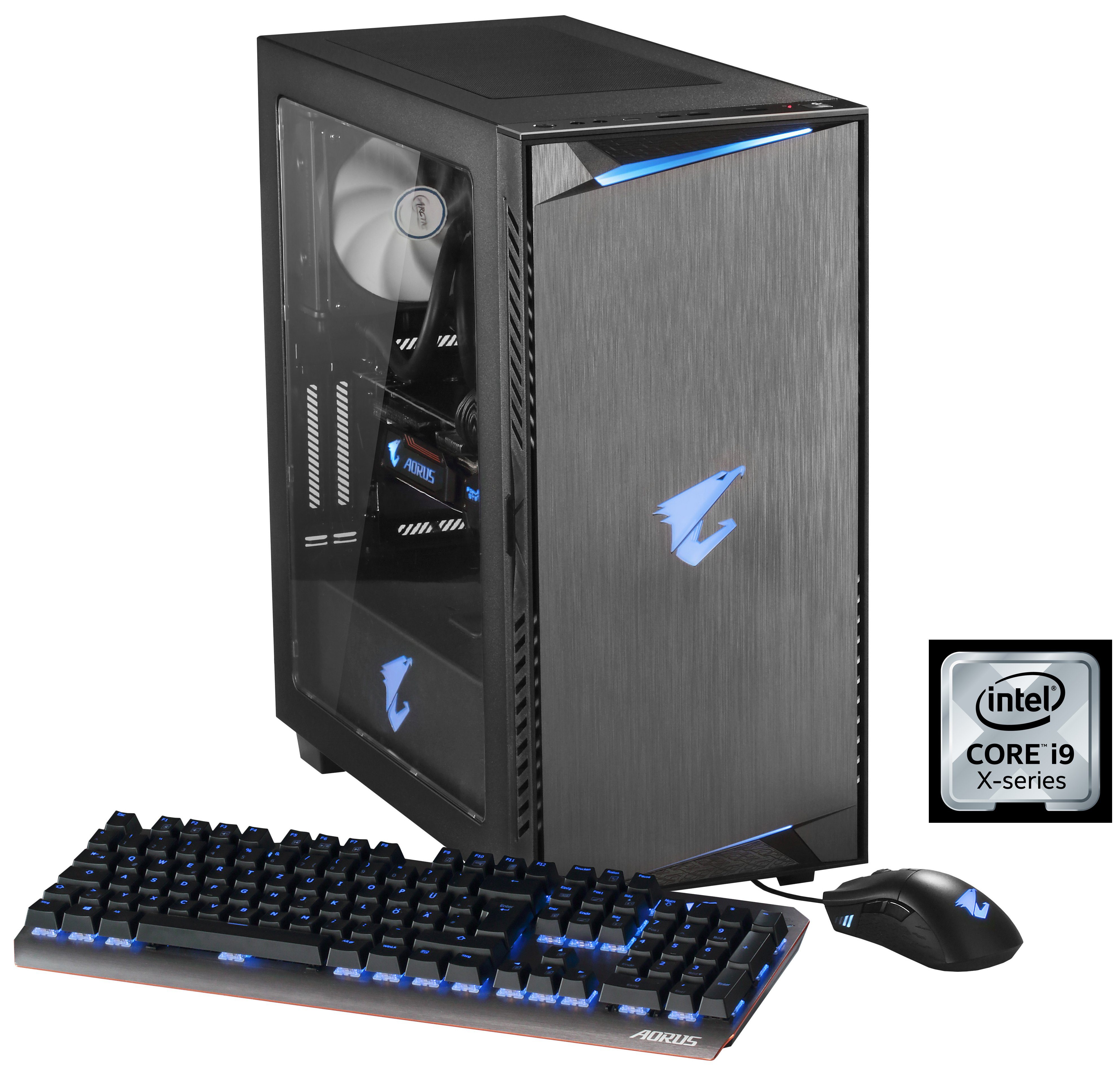 HYRICAN Gaming PC i97900X 16GB SSD+ HDD GeForce® RTX 2080 Ti »AORUS 6273 Wasserkühlung« online