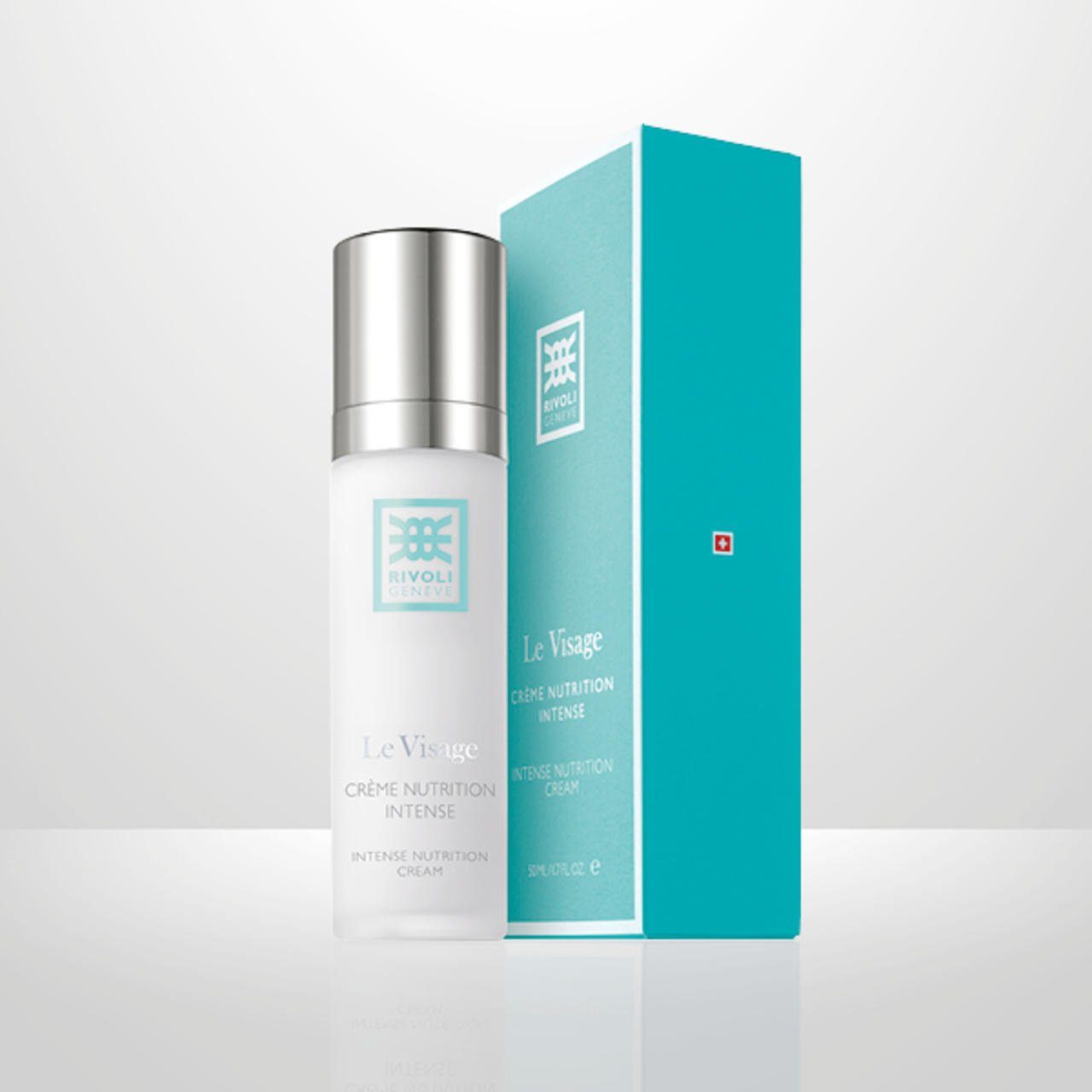 Rivoli Tagescreme Le Visage Crème Nutrition Intense, Speziell für trockene, strapazierte Haut entwickel