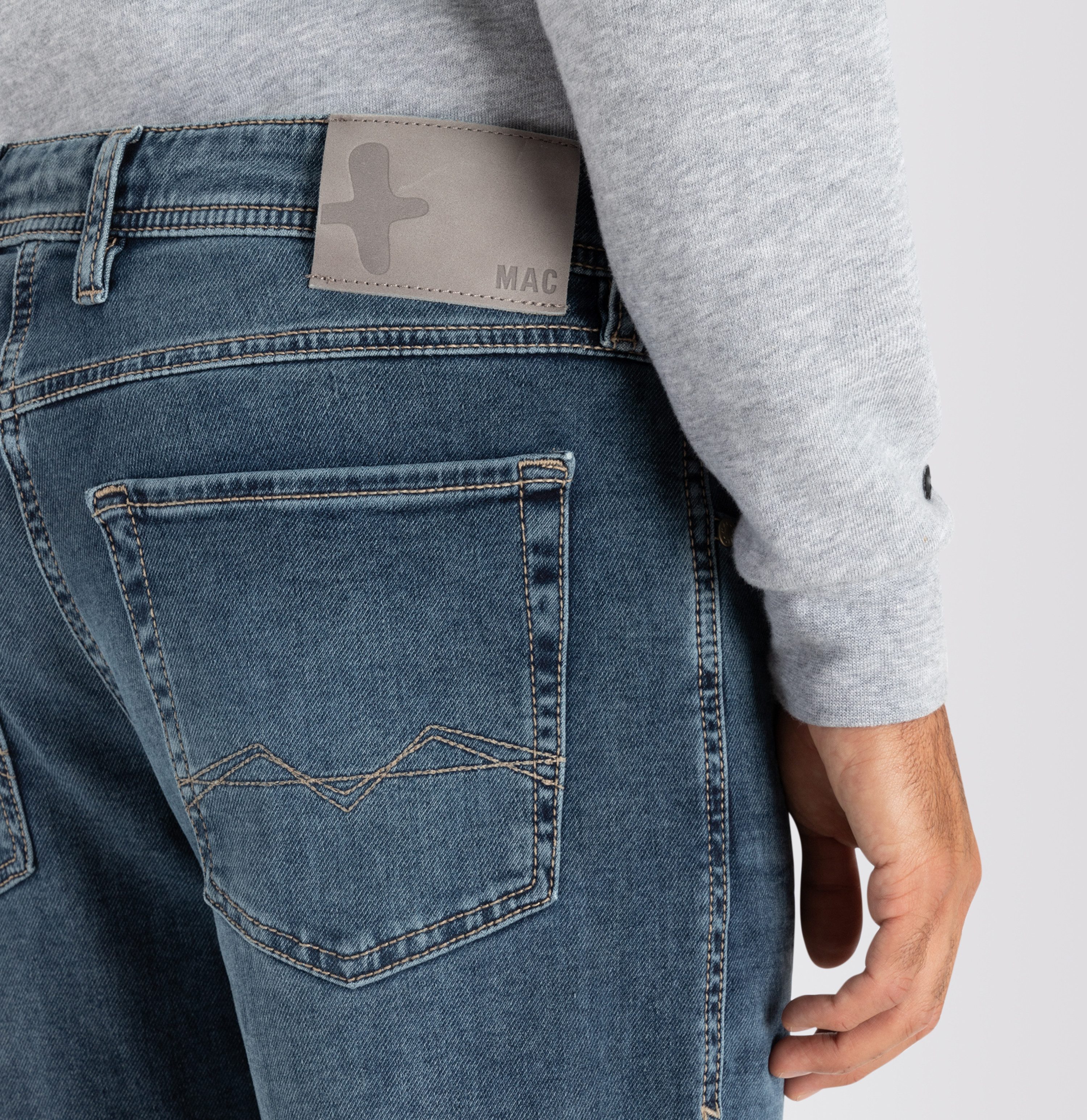 MAC Straight-Jeans Jog´n Jeans im Five-Pocket Style – Bild 5 von 5