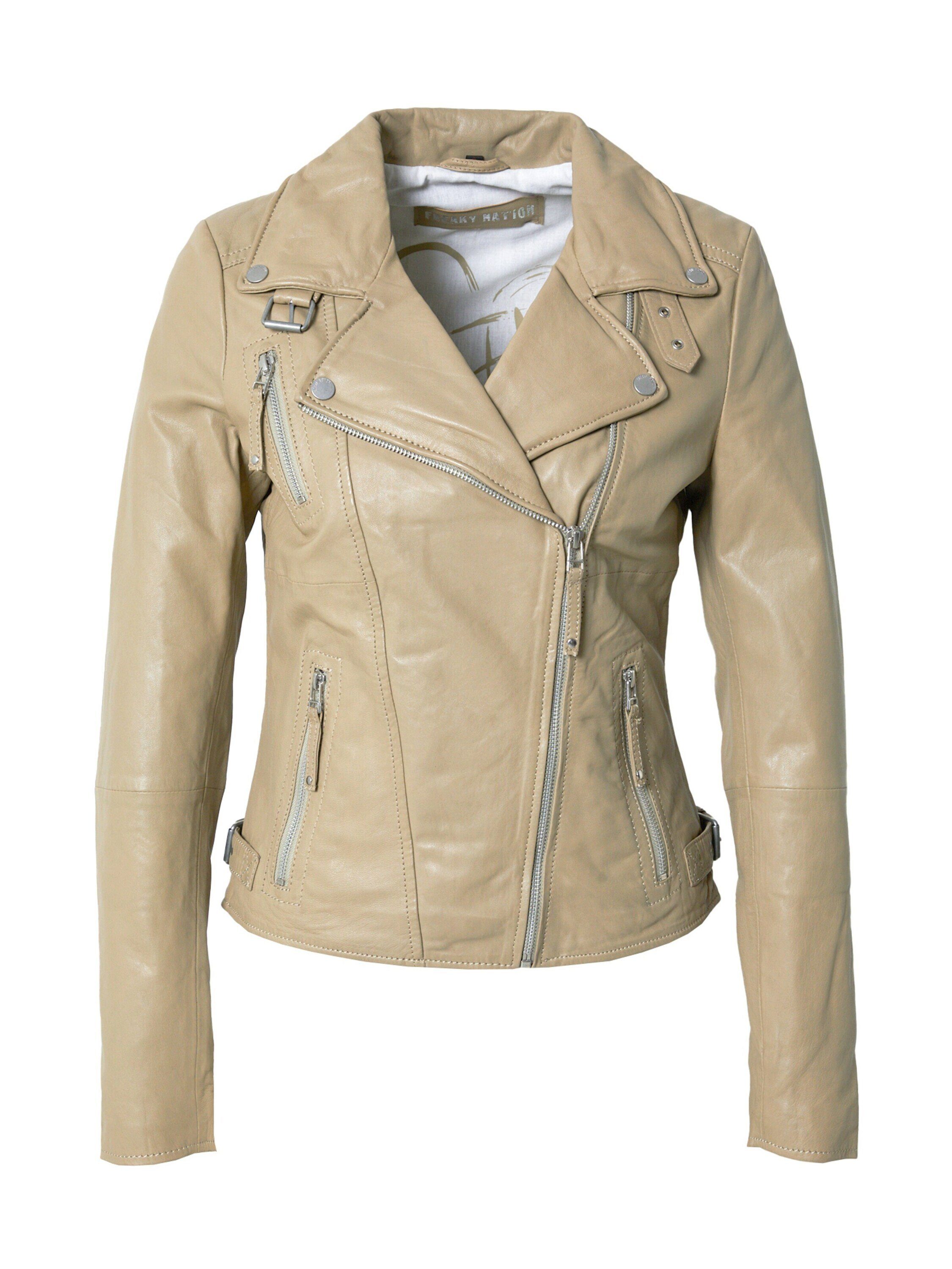 Freaky Nation Lederjacke Biker Princess