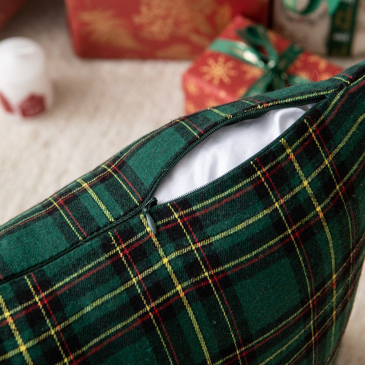 BTTO Kissenhüllen Weihnachten Kissenbezug 45X45cm, 1/2/4er Set Kissenhülle günstig online kaufen