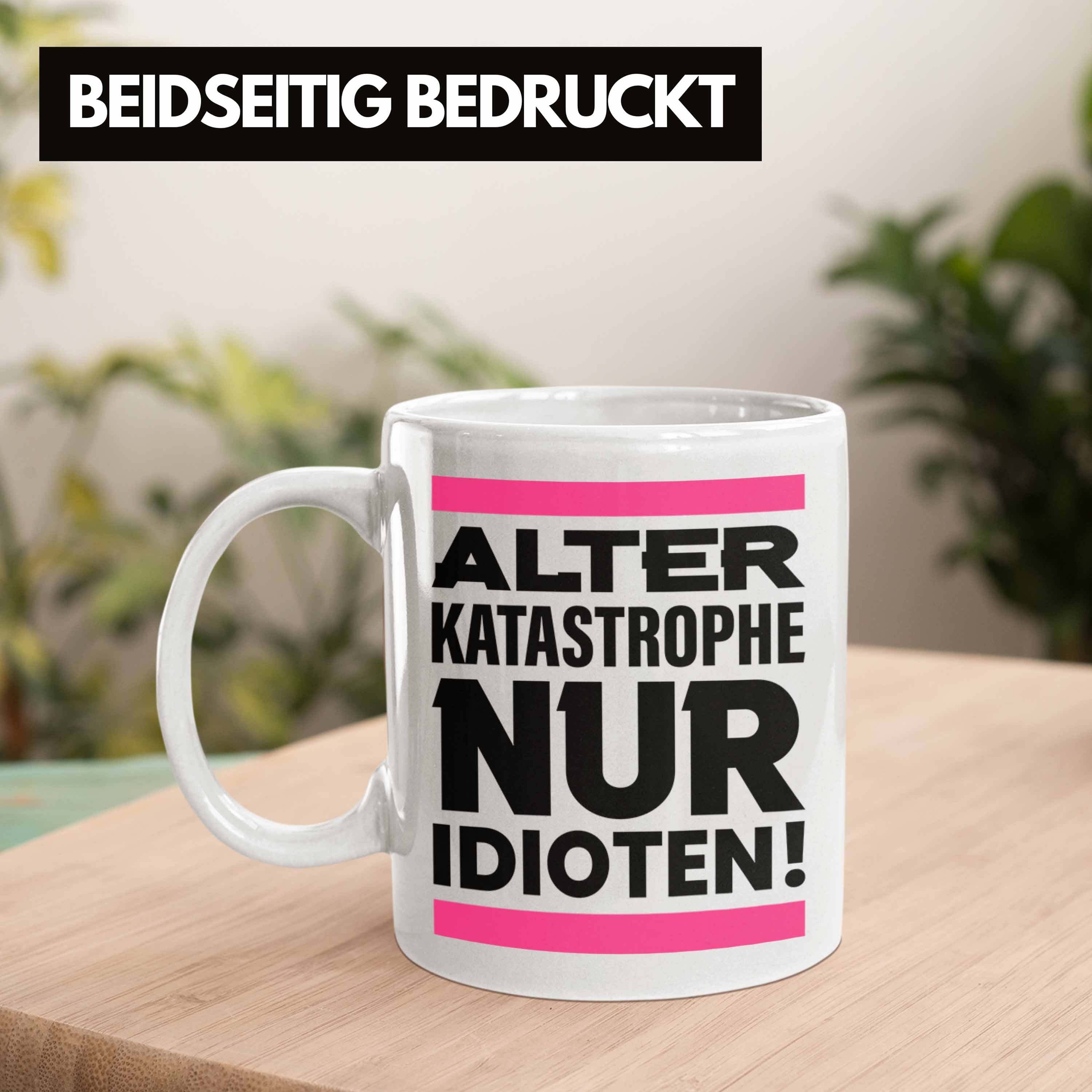 - Tasse Weiss Alter Idioten Geschenkidee Trendation Trendation Arbeit Katasrophe Frauen Tasse Geschenk Nur Kollegin Lustiger Spruch