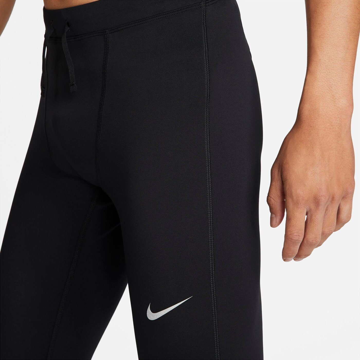 Nike Trainingstights M NK DF CHLLGR TIGHT BLACK/REFLECTIVE SILV