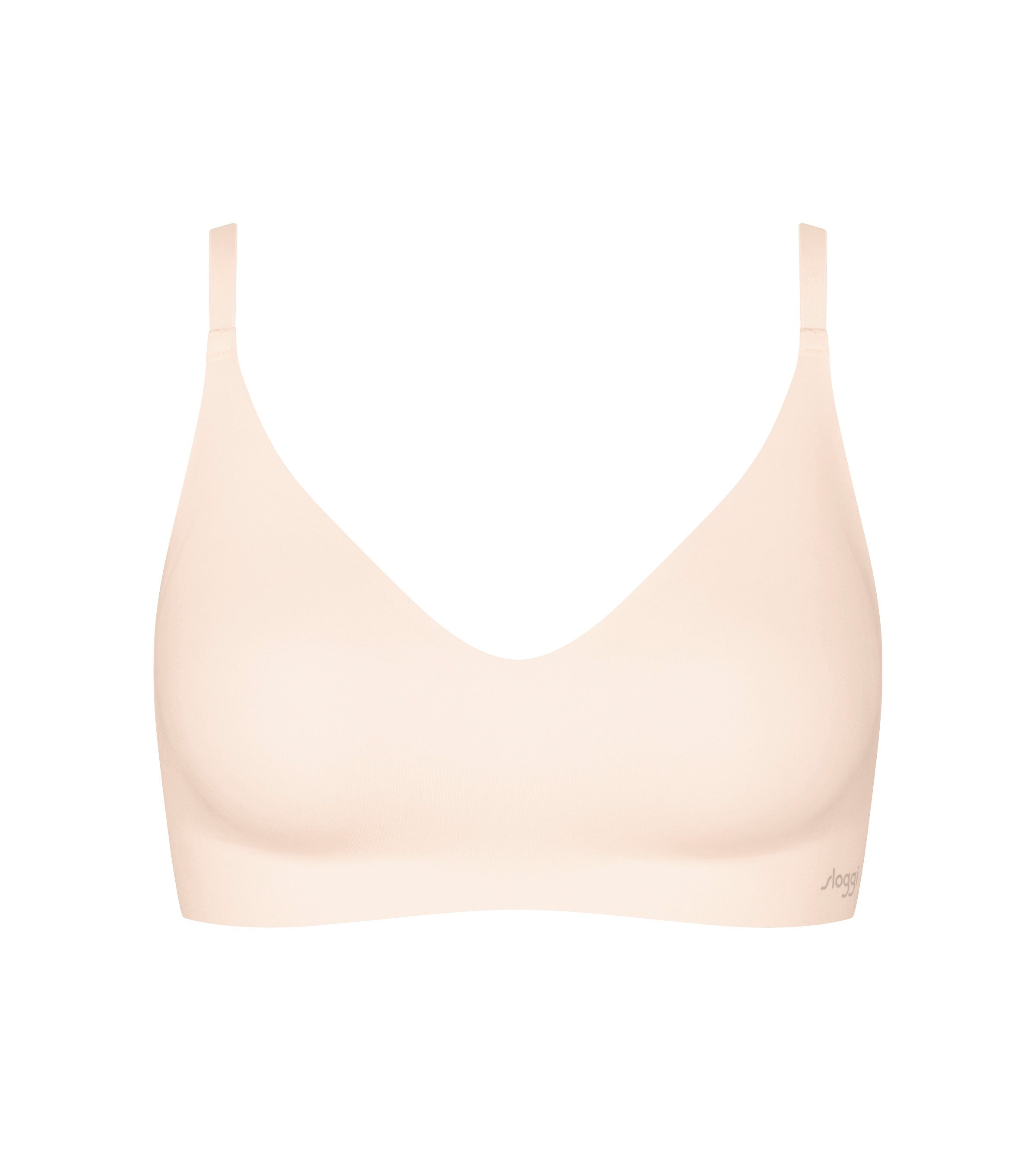 sloggi Bralette ZERO Microfibre 2.0 nahtlos, herausnehmbare Einlagen, mittlerer Halt, Microfaser