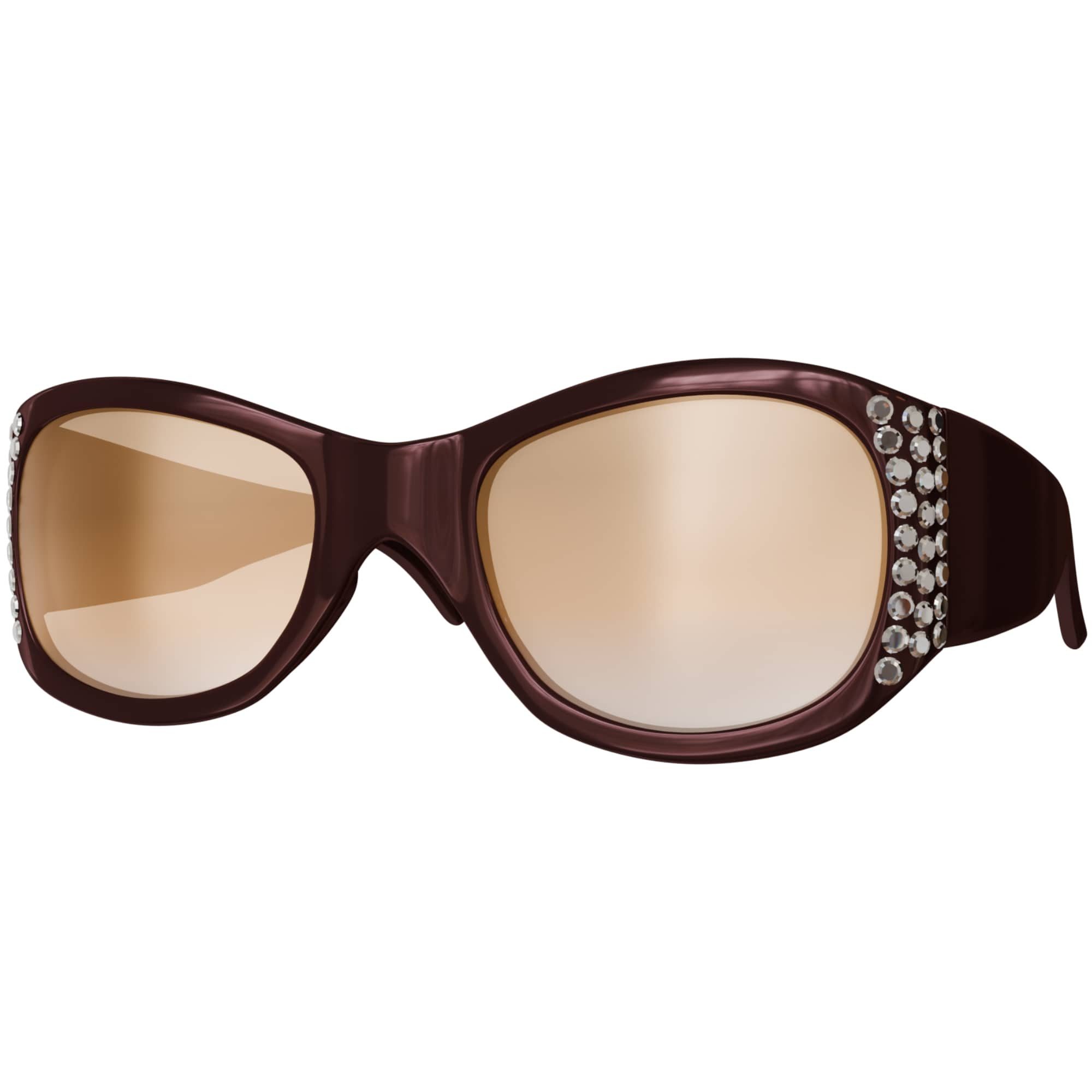 BEZLIT Eyewear Retrosonnenbrille Damen Designer Sonnenbrille Retro Strasssteine (1-St) mit verziertem Bügel