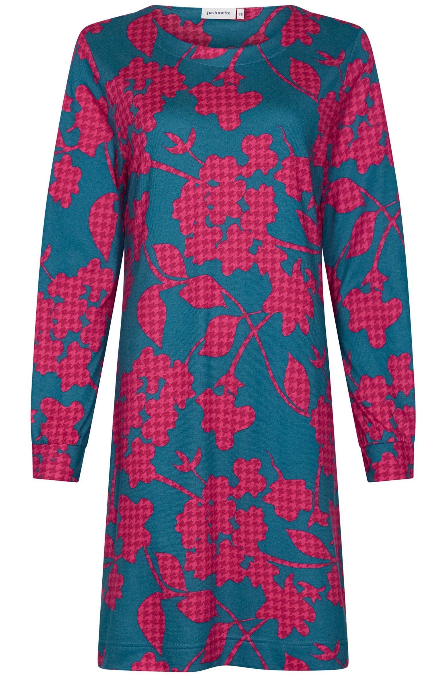 Nachthemd Modisches Damen Schlafshirt mit langem Arm
