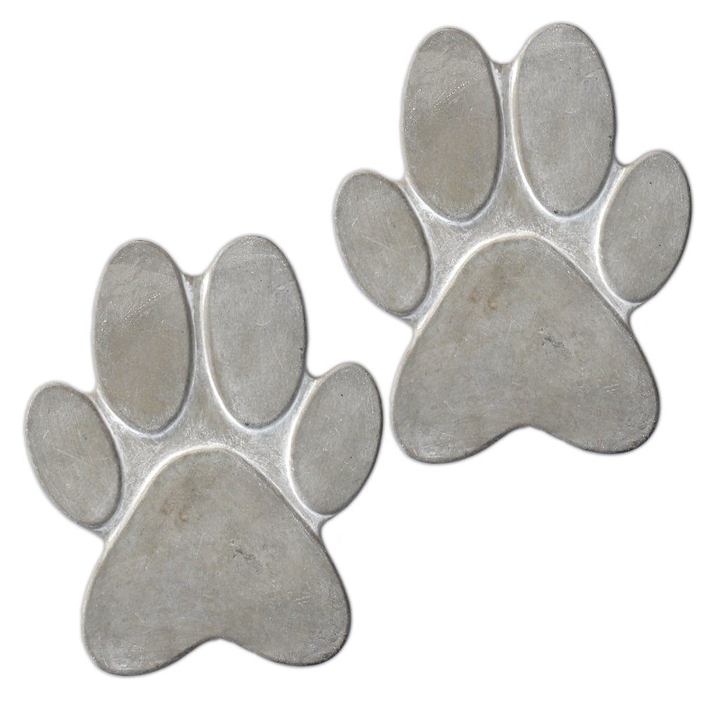 matches21 HOME & HOBBY Trittsteine Tatzen 1 Paar Tritt-Steine 30x25 cm, 25x30 cm, Widerstandsfähig