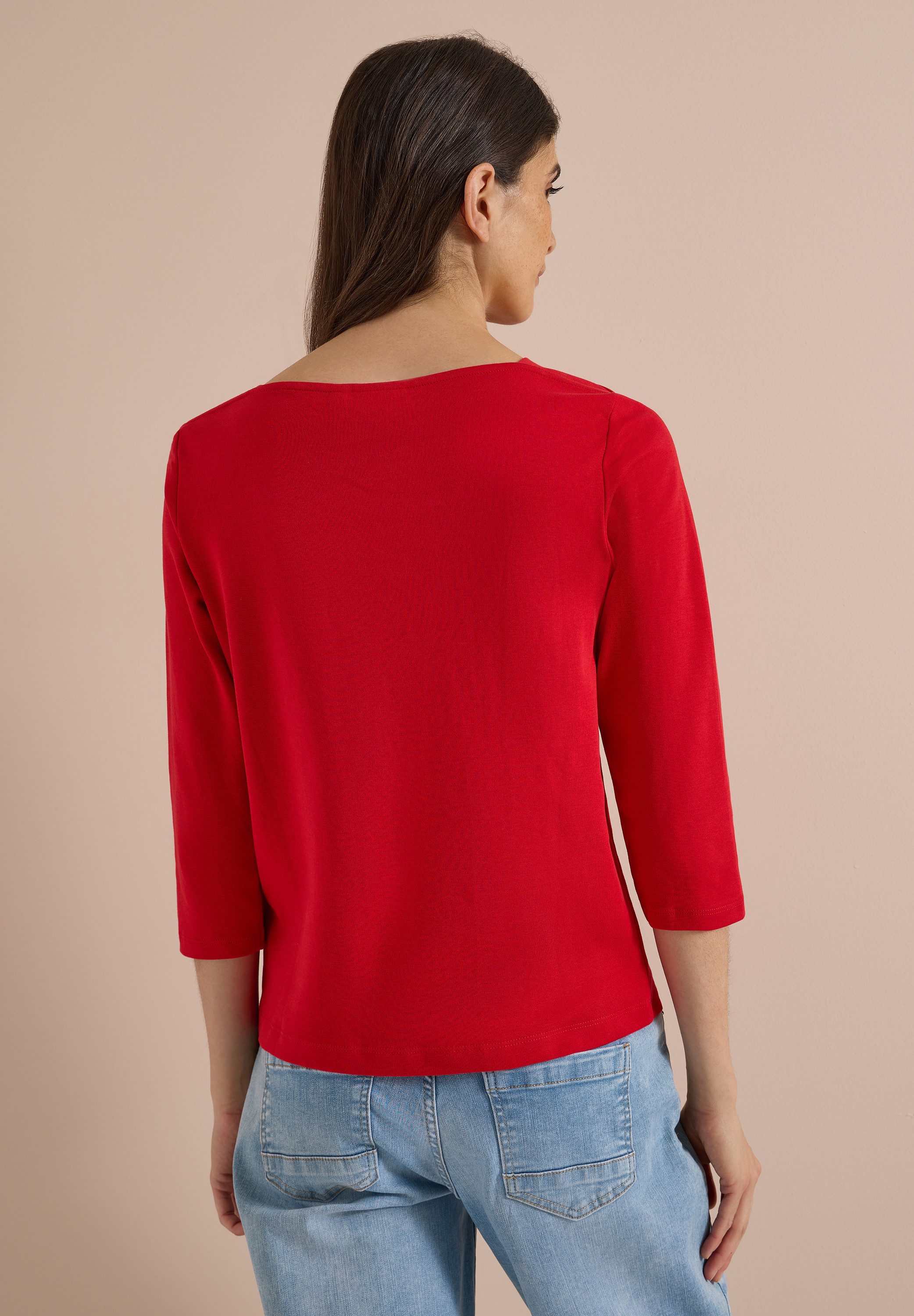 CECIL 3/4-Arm-Shirt aus reiner Baumwolle – Bild 2 von 5