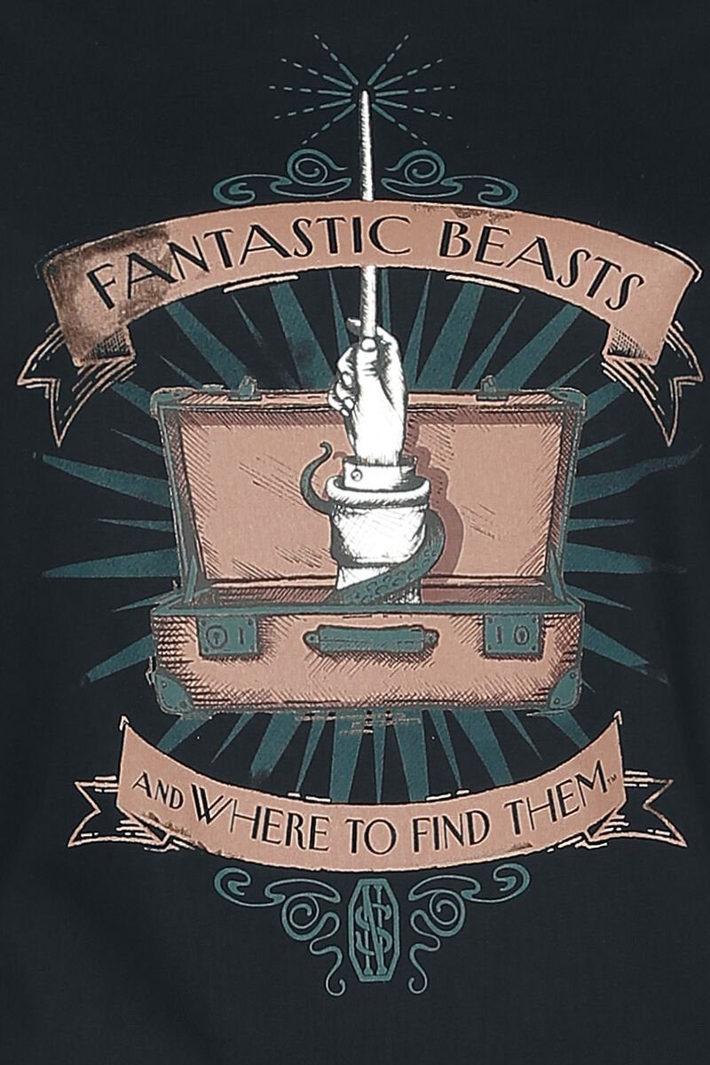 Harry Potter Print-Shirt Fantastic Beasts and günstig online kaufen