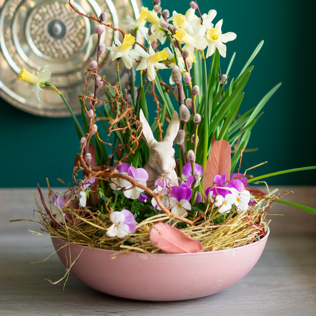 Florists Products Blumentopf Dekoschale Vintage Look für kreative Deko-Ideen