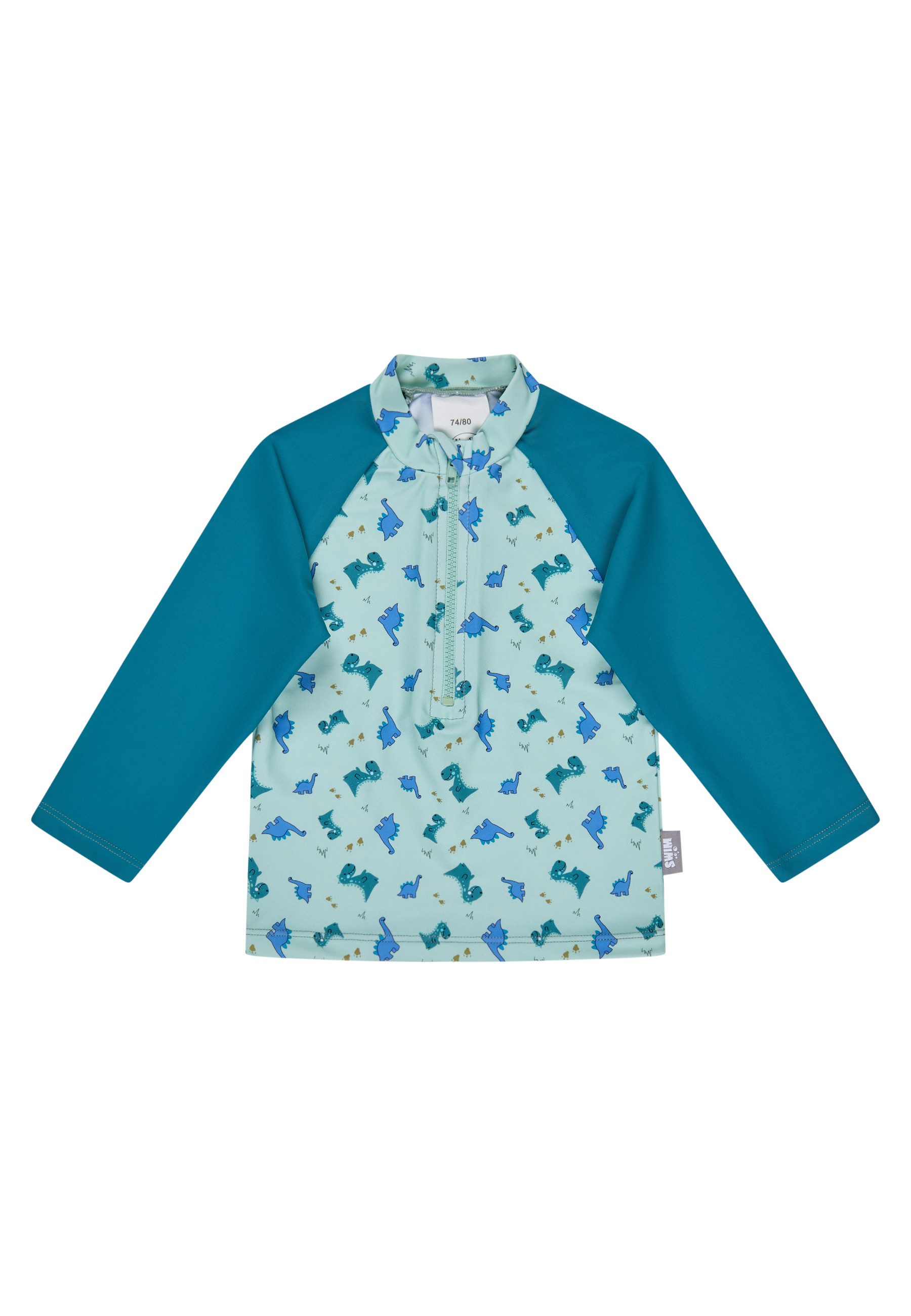 Funktionsshirt UV-Schutz 50+ Badeshirt langarm Dino