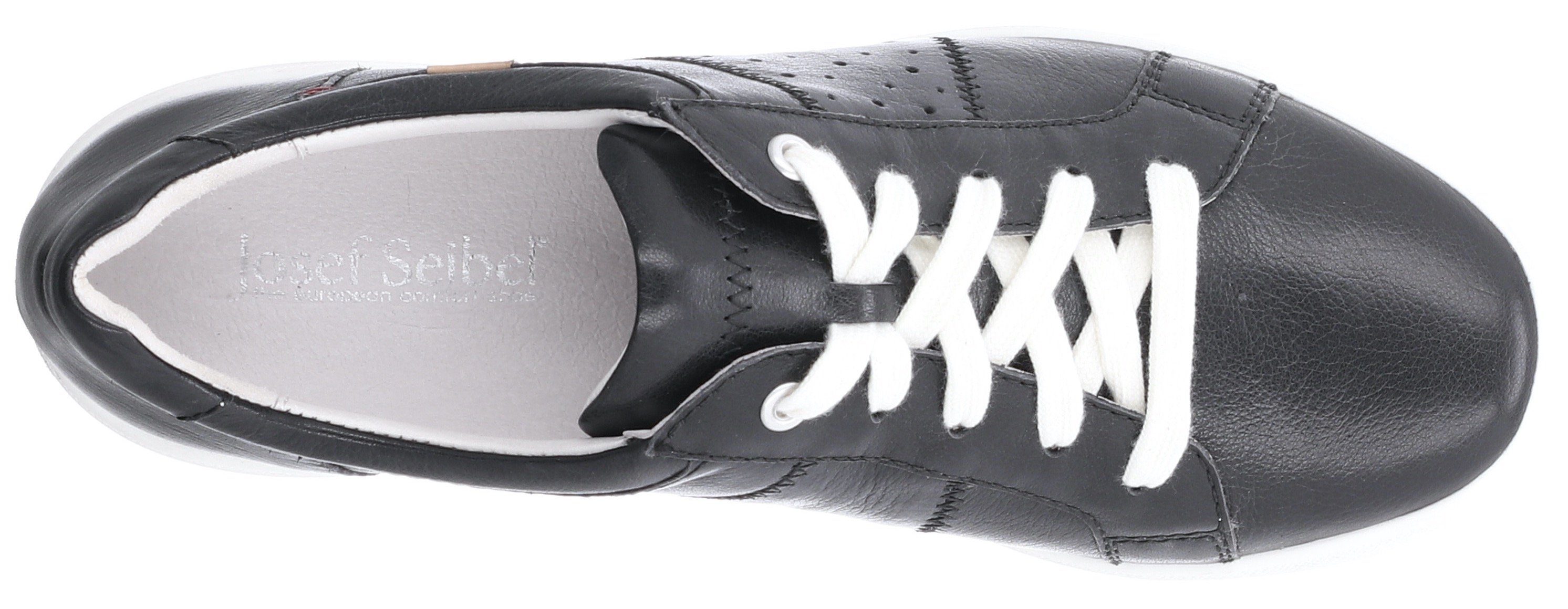 Josef Seibel CAREN 01 Sneaker, Freizeitschuh, Halbschuh, Schnürschuh mit gepolstertem Schaftrand