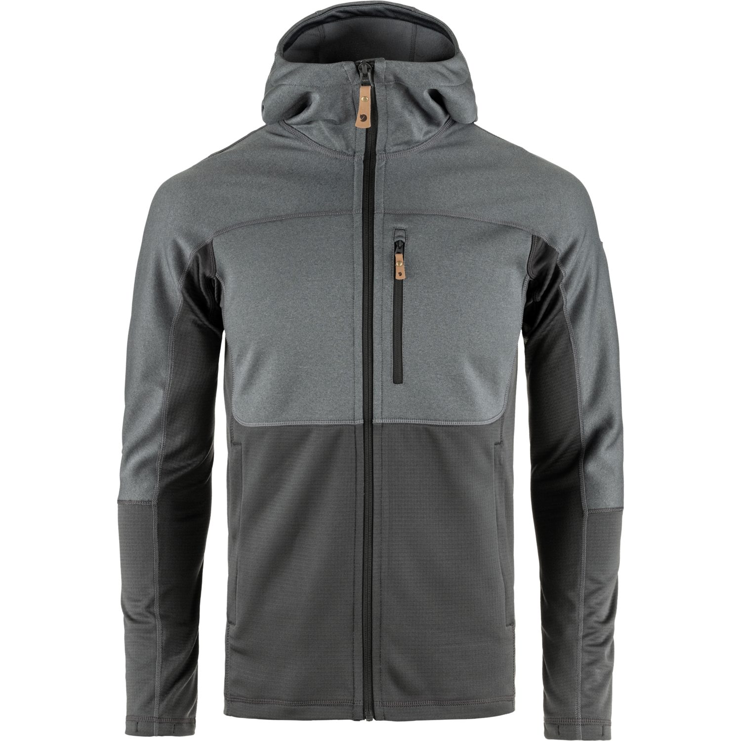 Fleecejacke Abisko Trail Fleece M Iron Grey-Grey