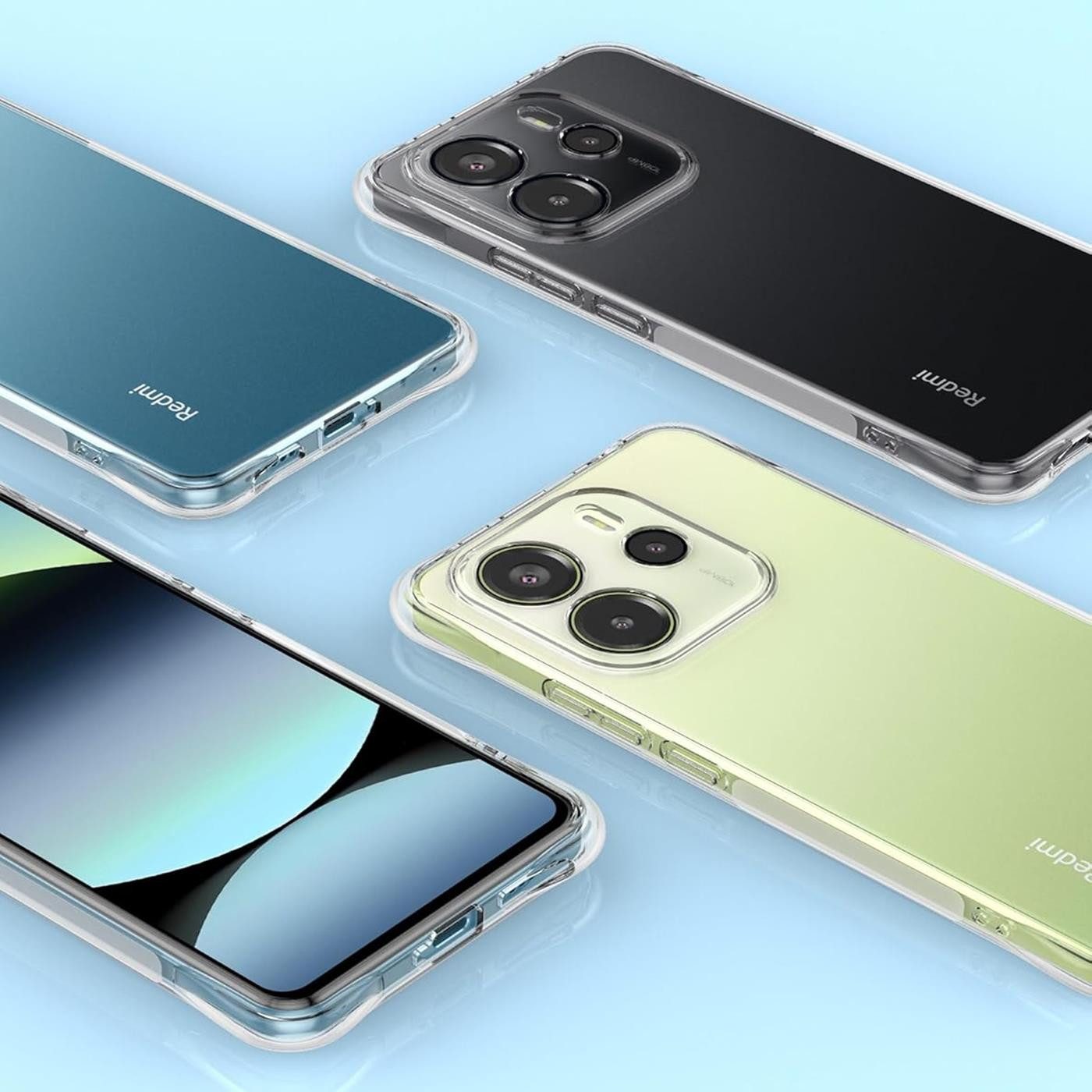 CoolGadget Handyhülle Transparent Ultra Slim Case für Xiaomi Redmi Note 14 4G 6,67 Zoll, Silikon Hülle Dünne Schutzhülle für Redmi Note 14 4G Hülle