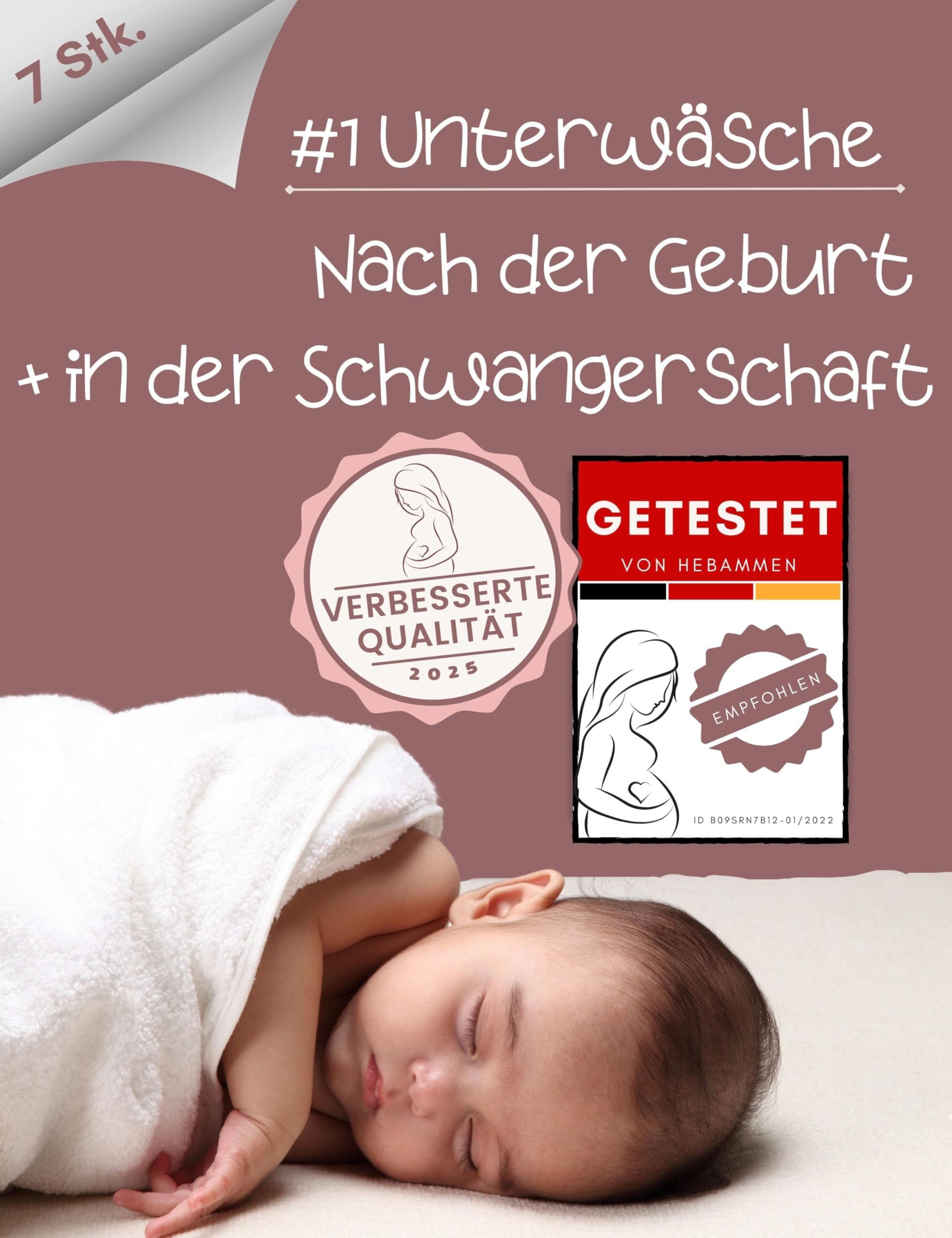 Mrs. Mum Funktionsunterhose Wochenbett Unterwäsche I günstig online kaufen