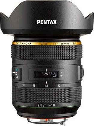 PENTAX Premium »11 -18 mm / 2.8 HD DA« Ultra-Weitwinkelobjektiv