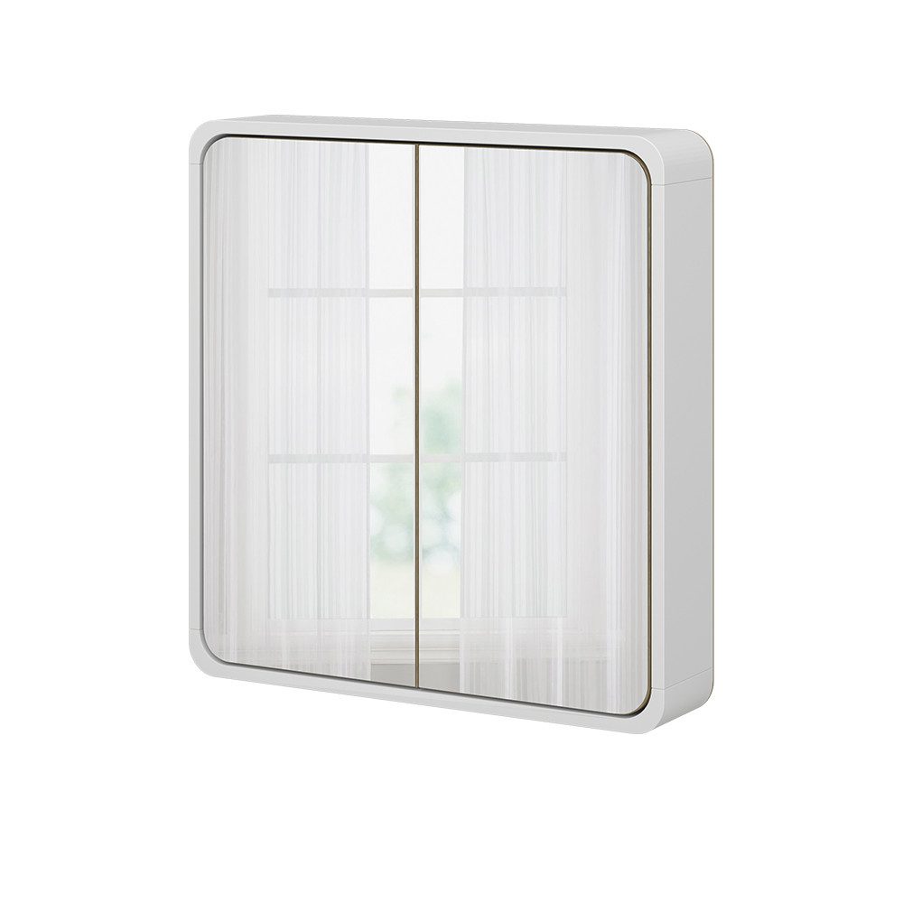 Vicco Badezimmerspiegelschrank Arla, Weiß/Eiche, 60 x günstig online kaufen