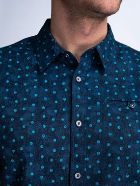 Petrol Industries Kurzarmhemd - Hemd - Hemd mit Allover-Muster Cocoa Beach