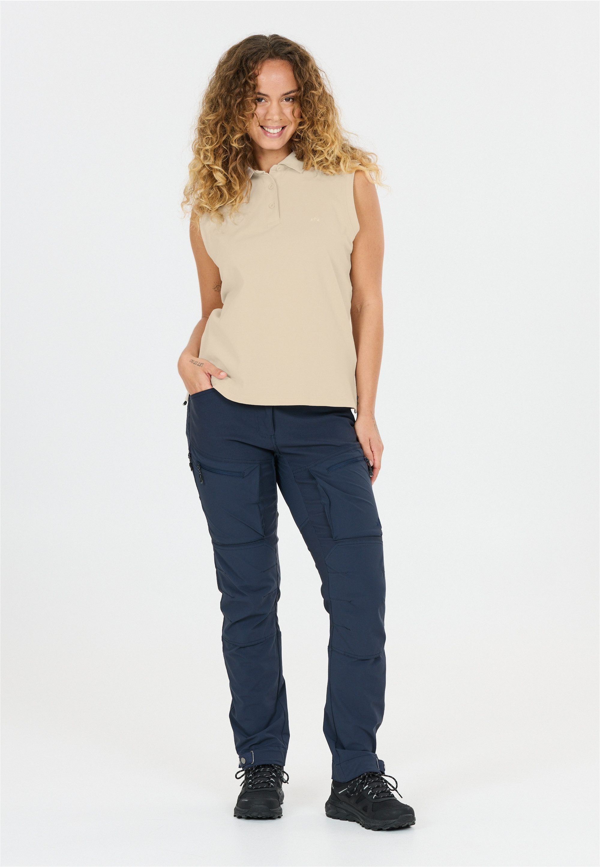 WHISTLER Langarm-Poloshirt Jamero Komfort