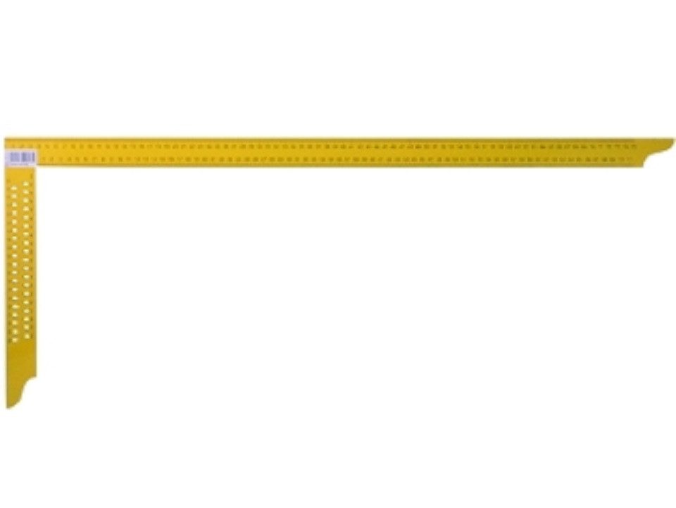 HaWe Zimmermannswinkel HaWe Zimmermanns-Winkel, 90.808 gelb, (1-St), Federbandstahl mit Anreißlöchern, 800mm
