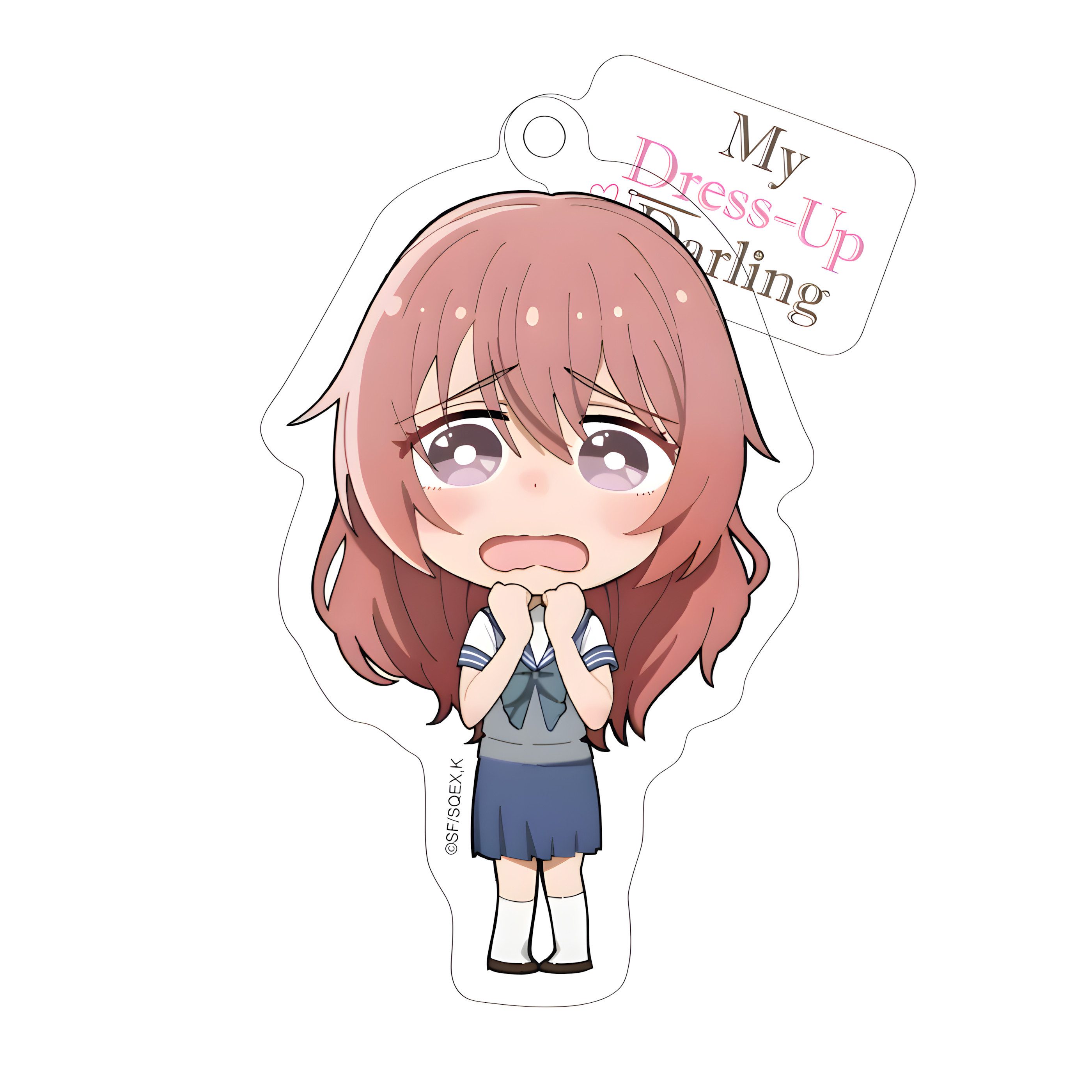 Crunchyroll Schlüsselanhänger Anhänger - My Dress-Up Darling - Shinju - Chibi Style - Acryl - 8cm (1-tlg)