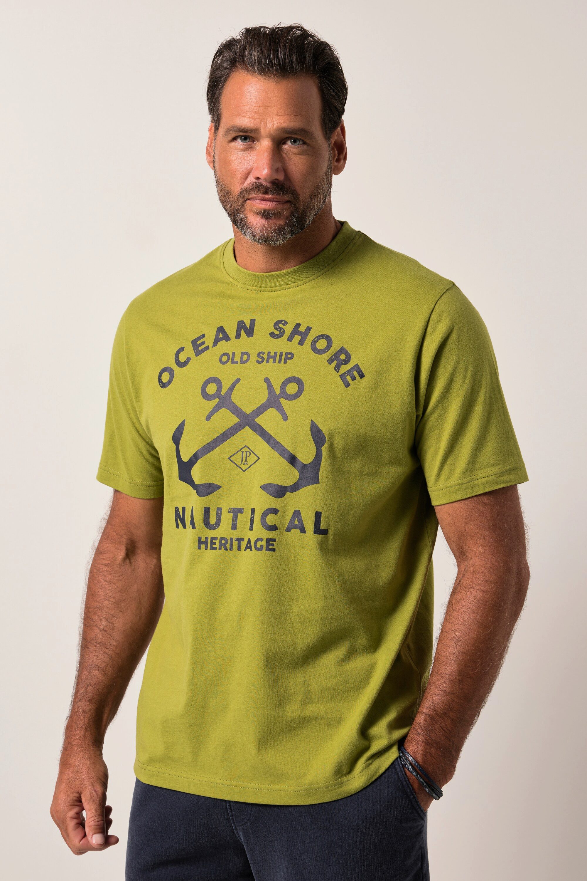 JP1880 T-Shirt JP1880 T-Shirt Halbarm Rundhals günstig online kaufen