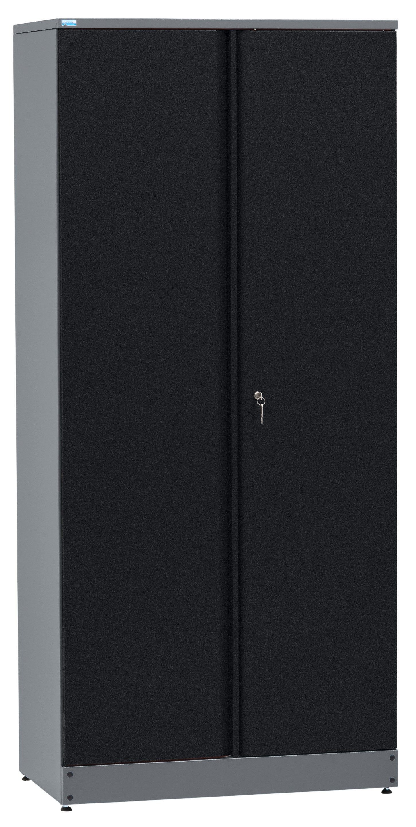 KÜPPER Hochschrank 70287, 91x204x53 cm, 2-türig, inkl. 4 Fachböden, ultramarinblau
