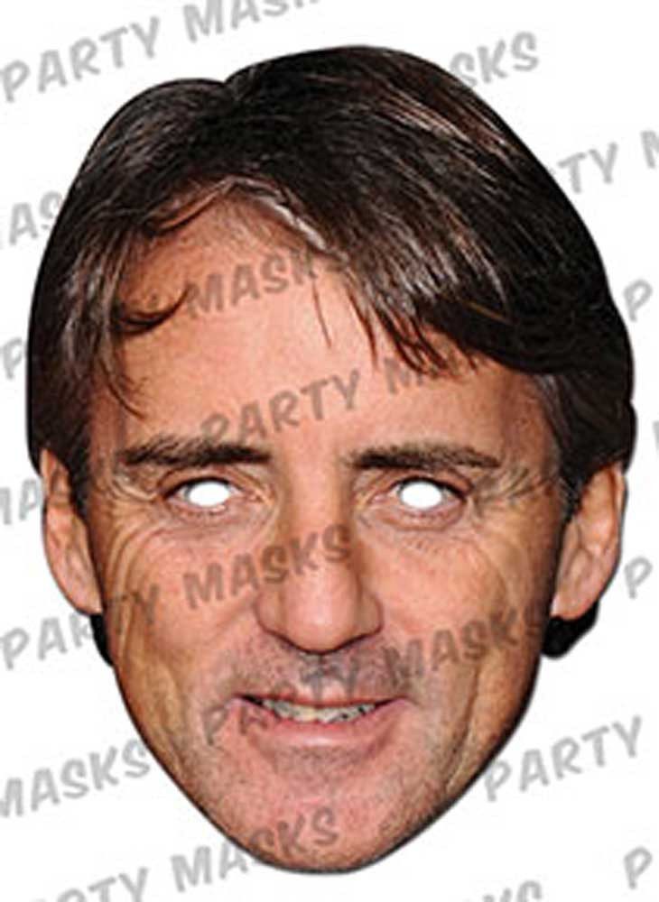 Verkleidungsmaske Mancini, Robert - Masken - Promi Maske