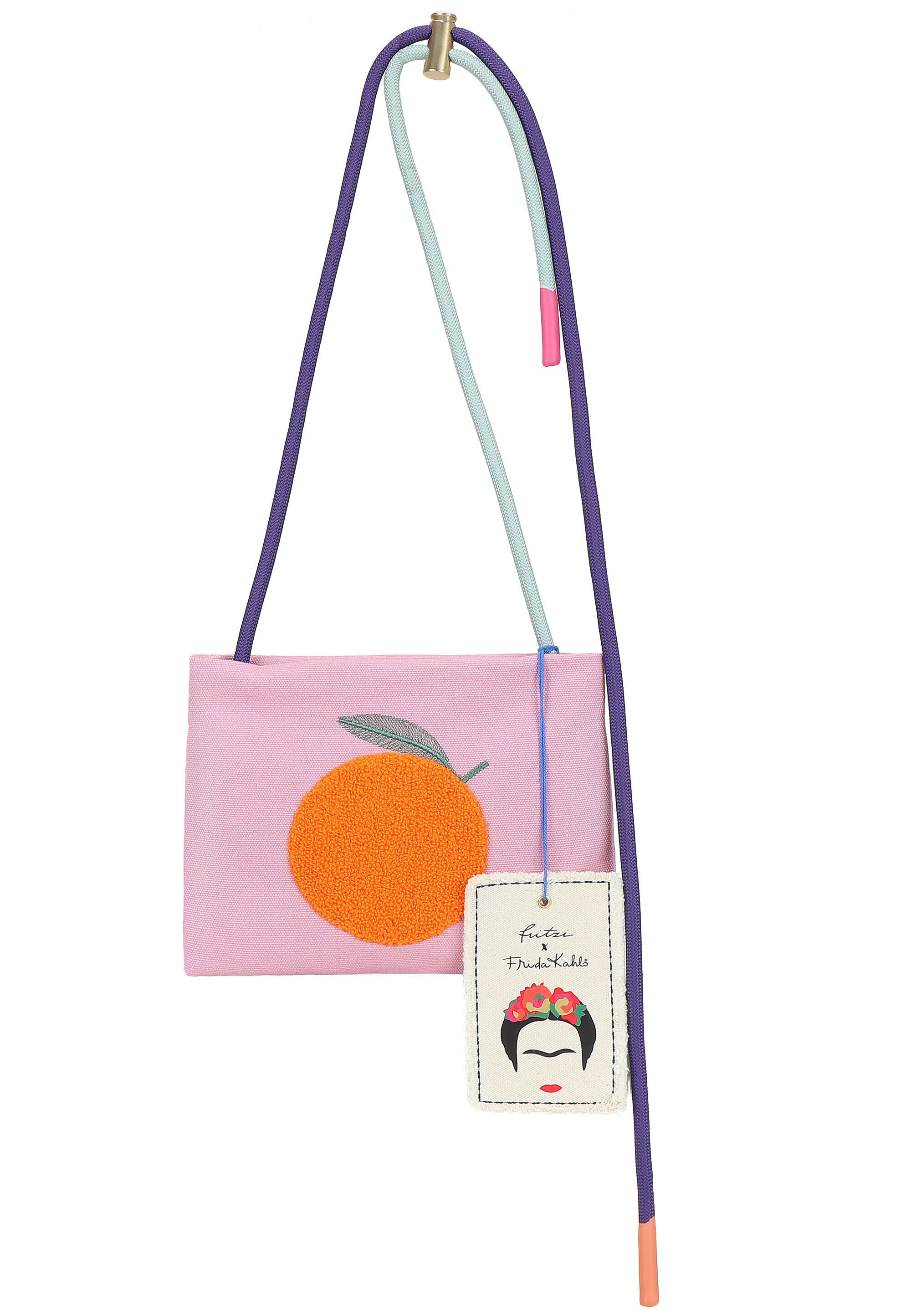 Fritzi aus Preußen Umhängetasche Fritzi x Frida Kahlo, mit Orangen-Motiv