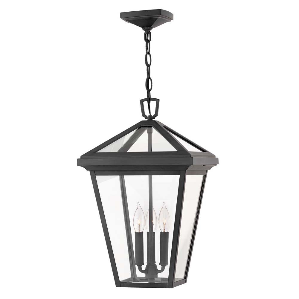 Elstead LIGHTING Außen-Deckenleuchte, Leuchtmittel nicht inklusive, Außenleuchte Laterne Pendellampe Gartenleuchte IP44 schwarz 1