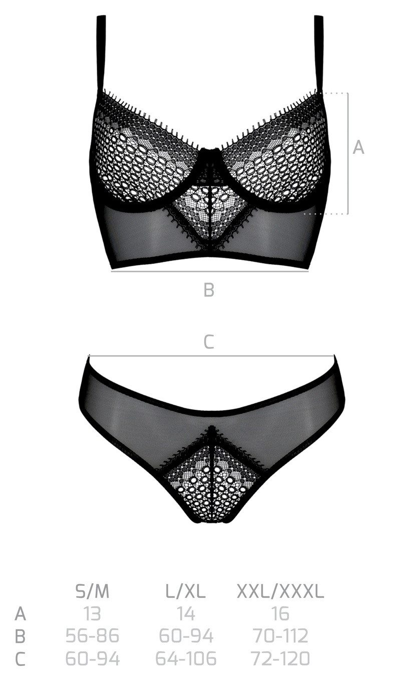Casmir Set: Bustier und Panty, feminines klassisches Dessous-Set