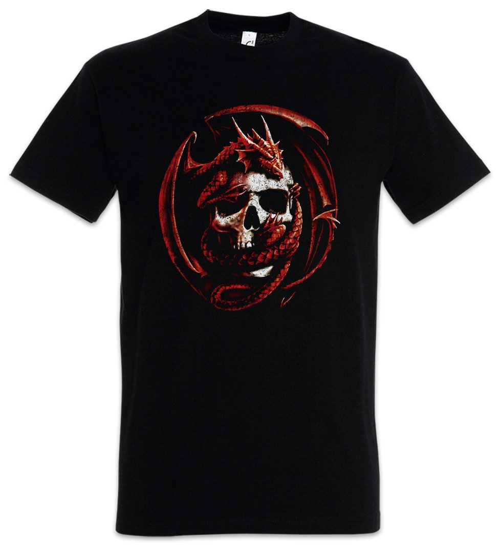 Urban Backwoods Print-Shirt Skull & Dragon günstig online kaufen