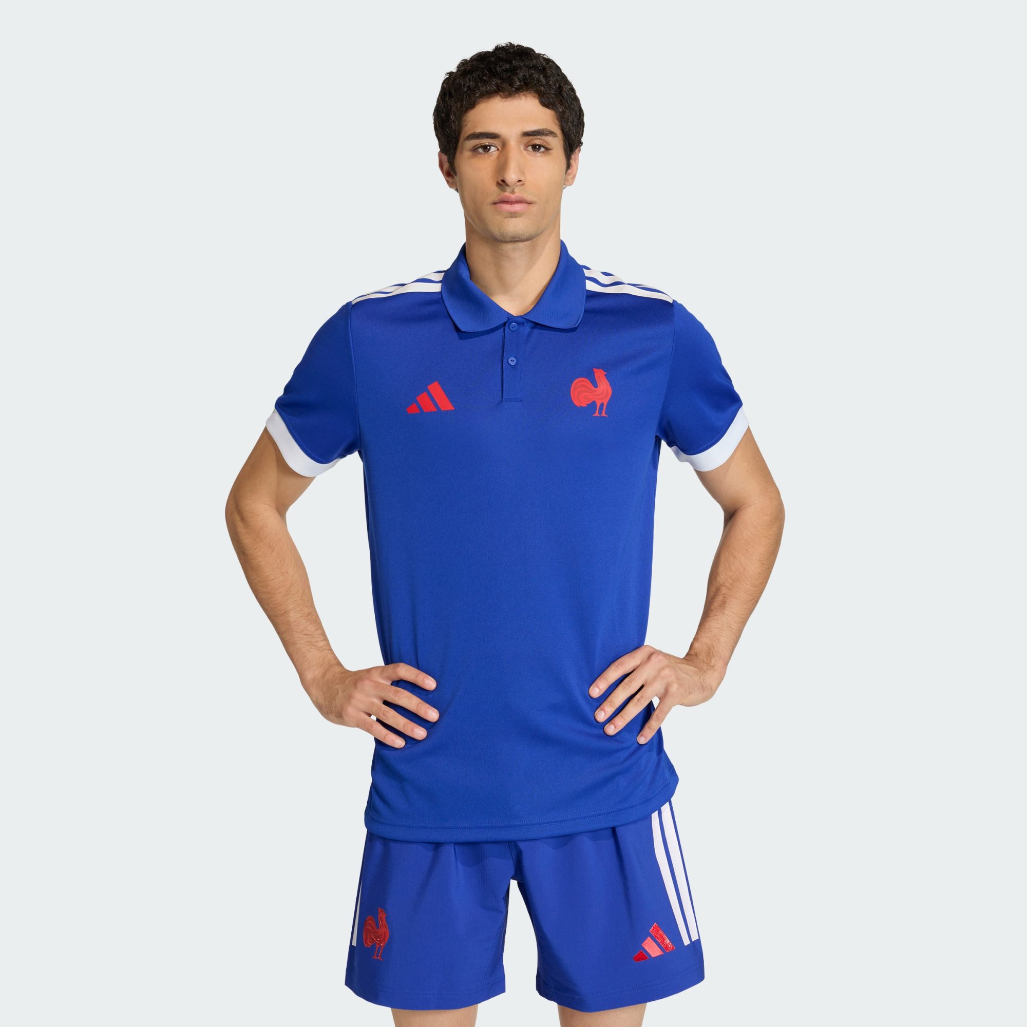 Poloshirt FRANKREICH RUGBY REPLICA FAN-HEIMPOLOSHIRT