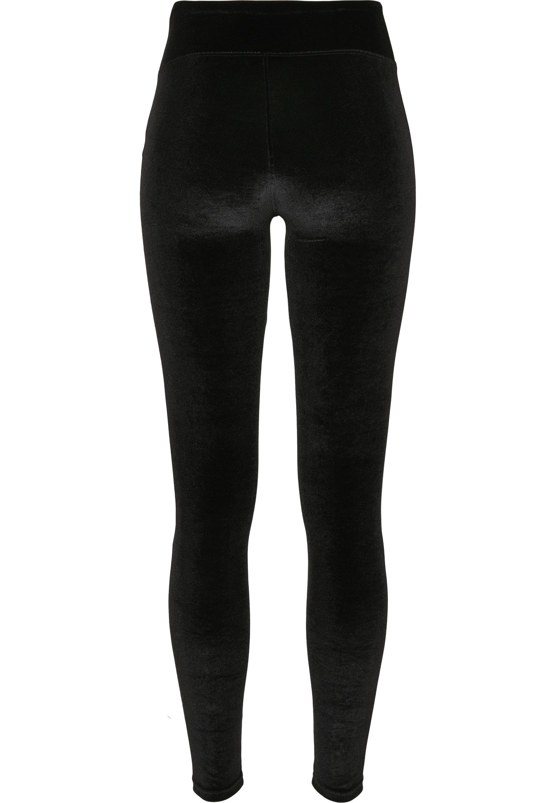 URBAN CLASSICS Leggings Urban Classics Damen Ladies High Waist Velvet Leggi günstig online kaufen