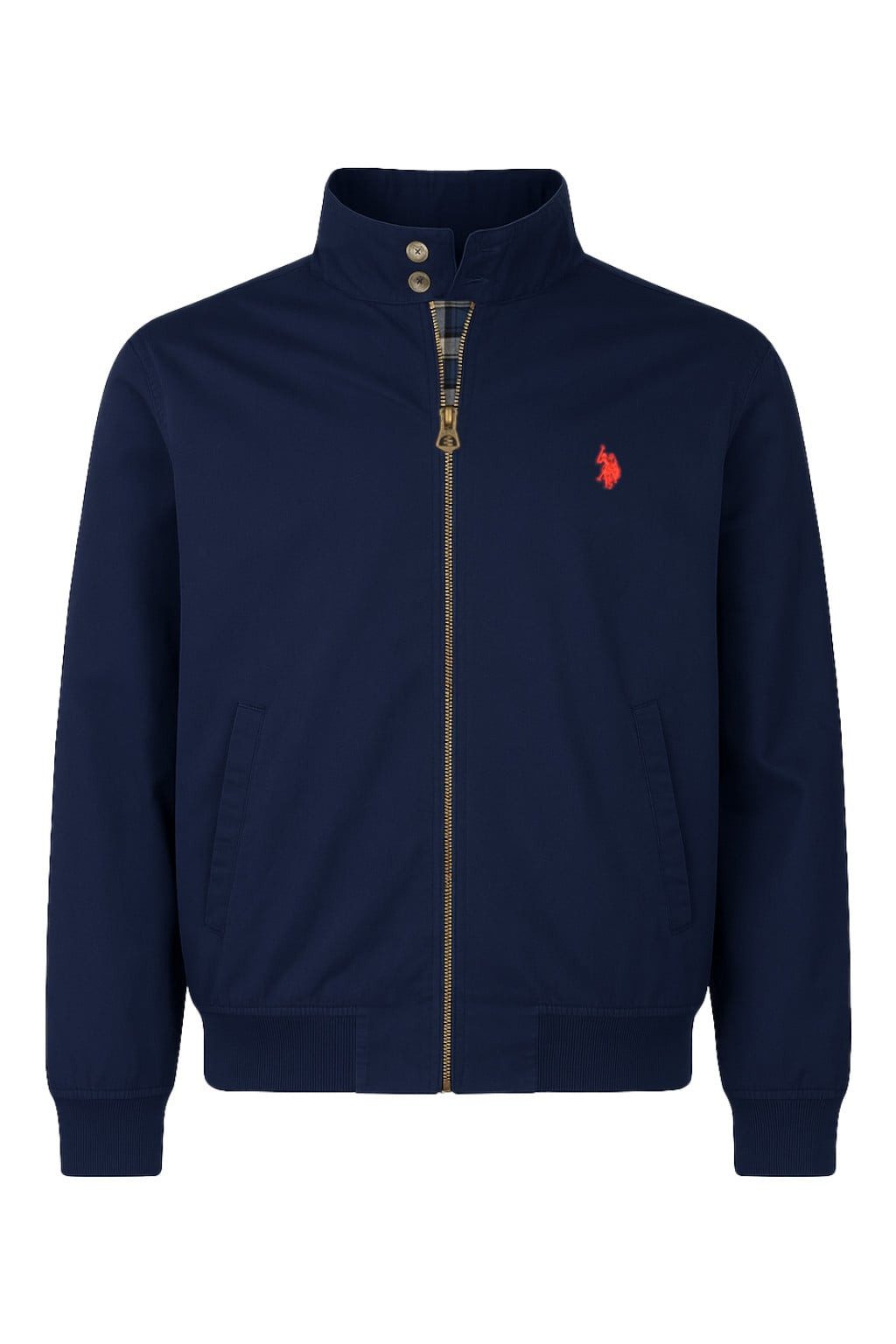 U.S. Polo Assn. Funktionsjacke Blouson-Übergangsjacke US16835 (Baumwolle) navyblau Herren
