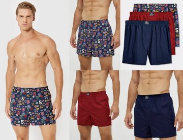 Ralph Lauren Shorts POLO RALPH LAUREN 3-Pack Boxers Trunk Boxershorts Shorts Underwear Hos