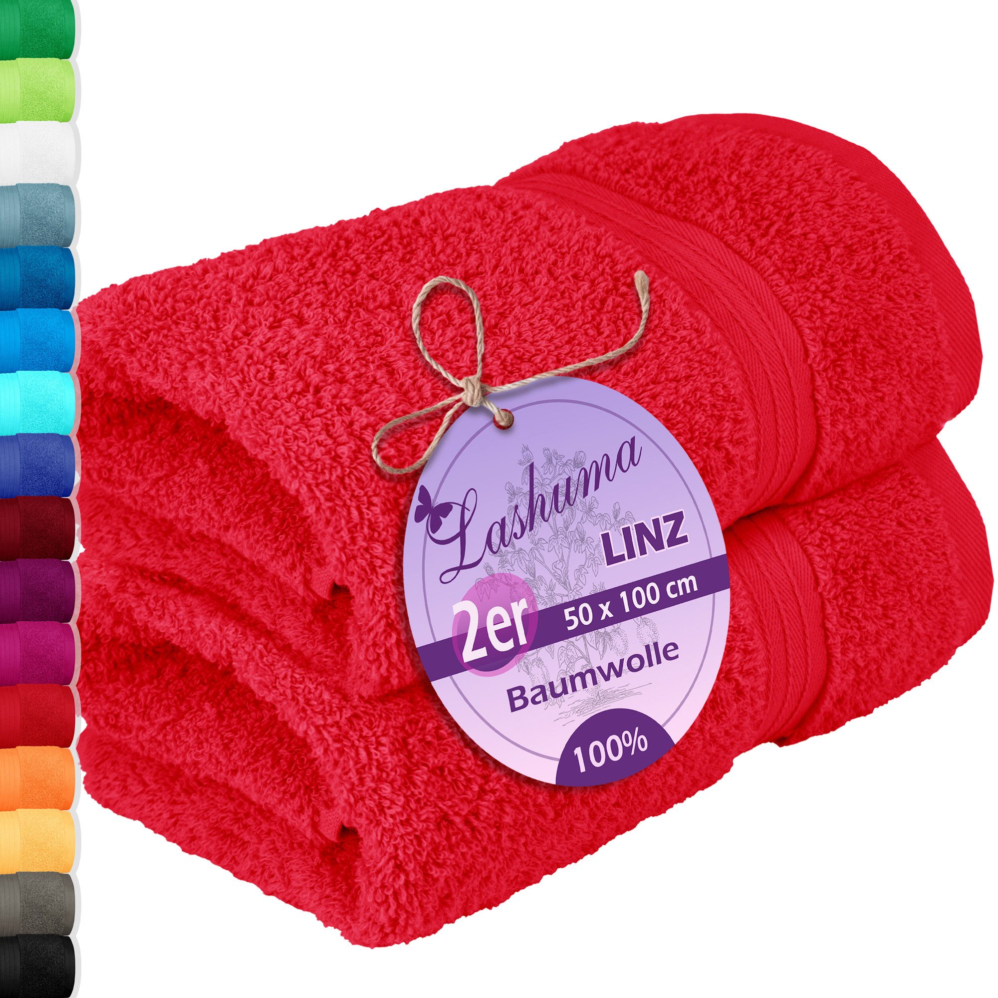 Lashuma Handtücher Linz, Frottee (2-St), Damen günstig online kaufen