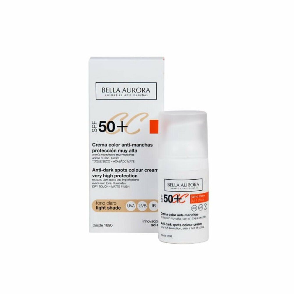 Bella Aurora CC-Creme CC CREAM anti-manchas tono claro SPF50+ 30ml