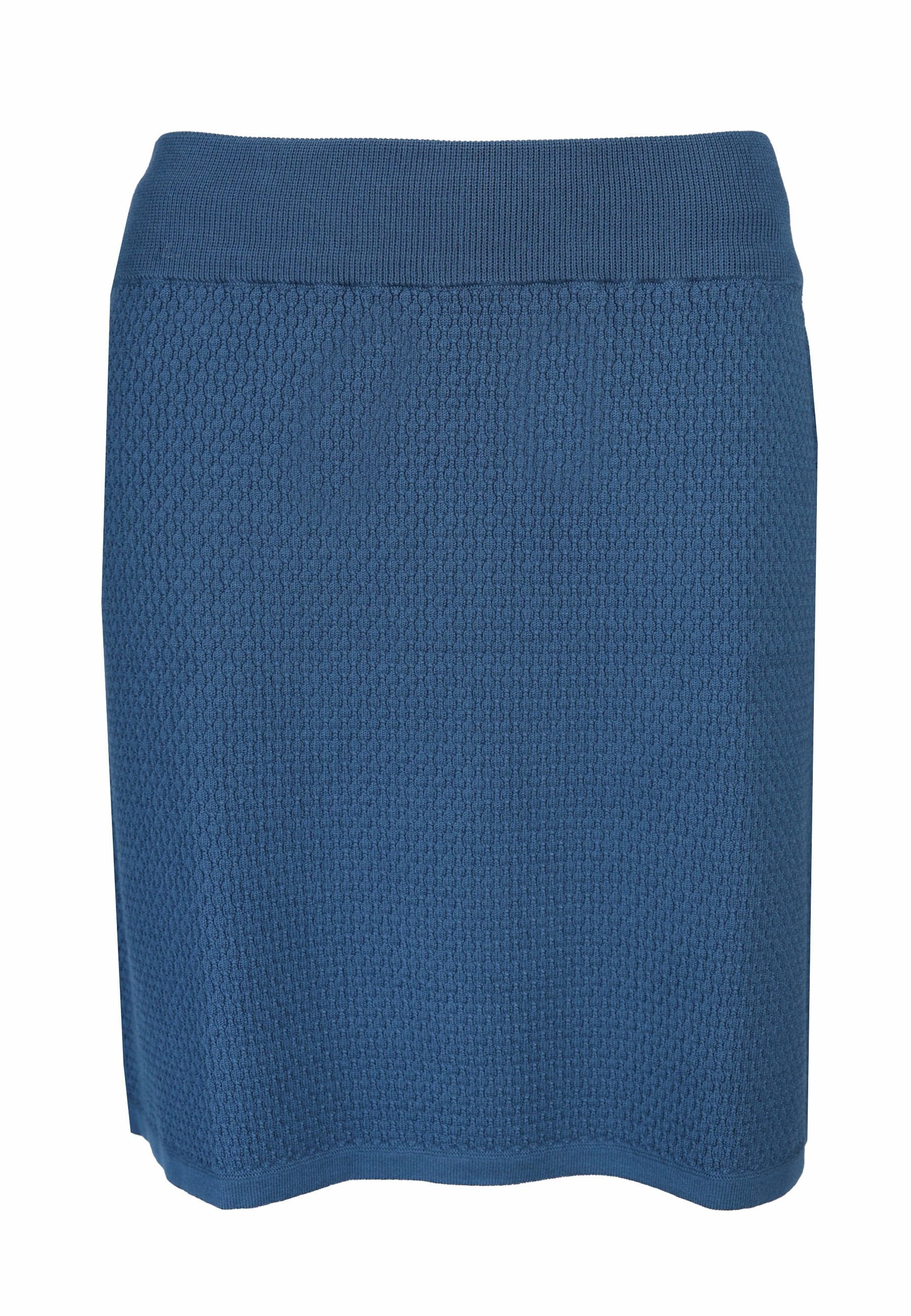 Sorgenfri Sylt Strickrock Gabi Solid Ajour-Strickdetails